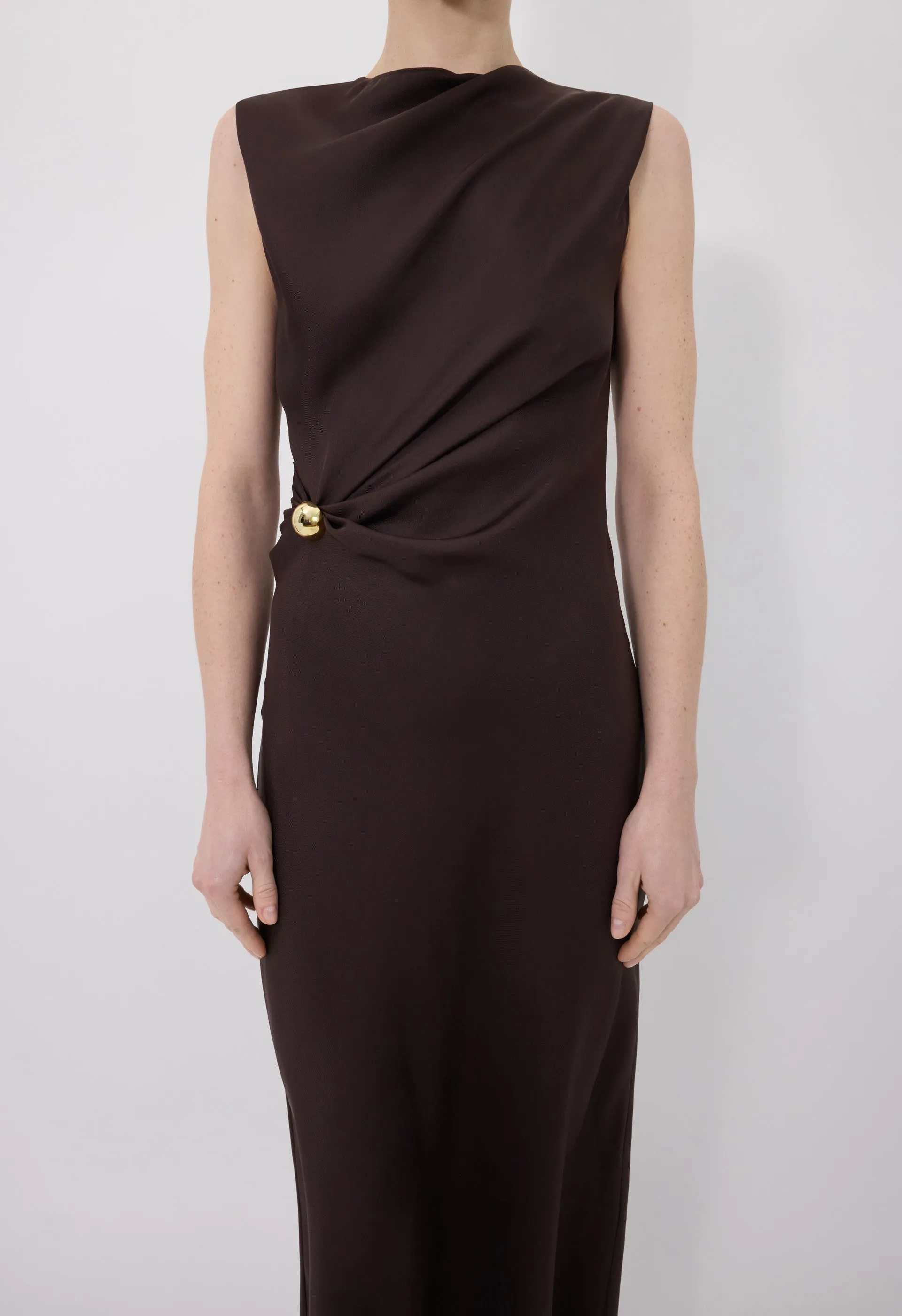 ROAN Draped metal ornament dress sold by Loulou De Saison product image thumbnail 4