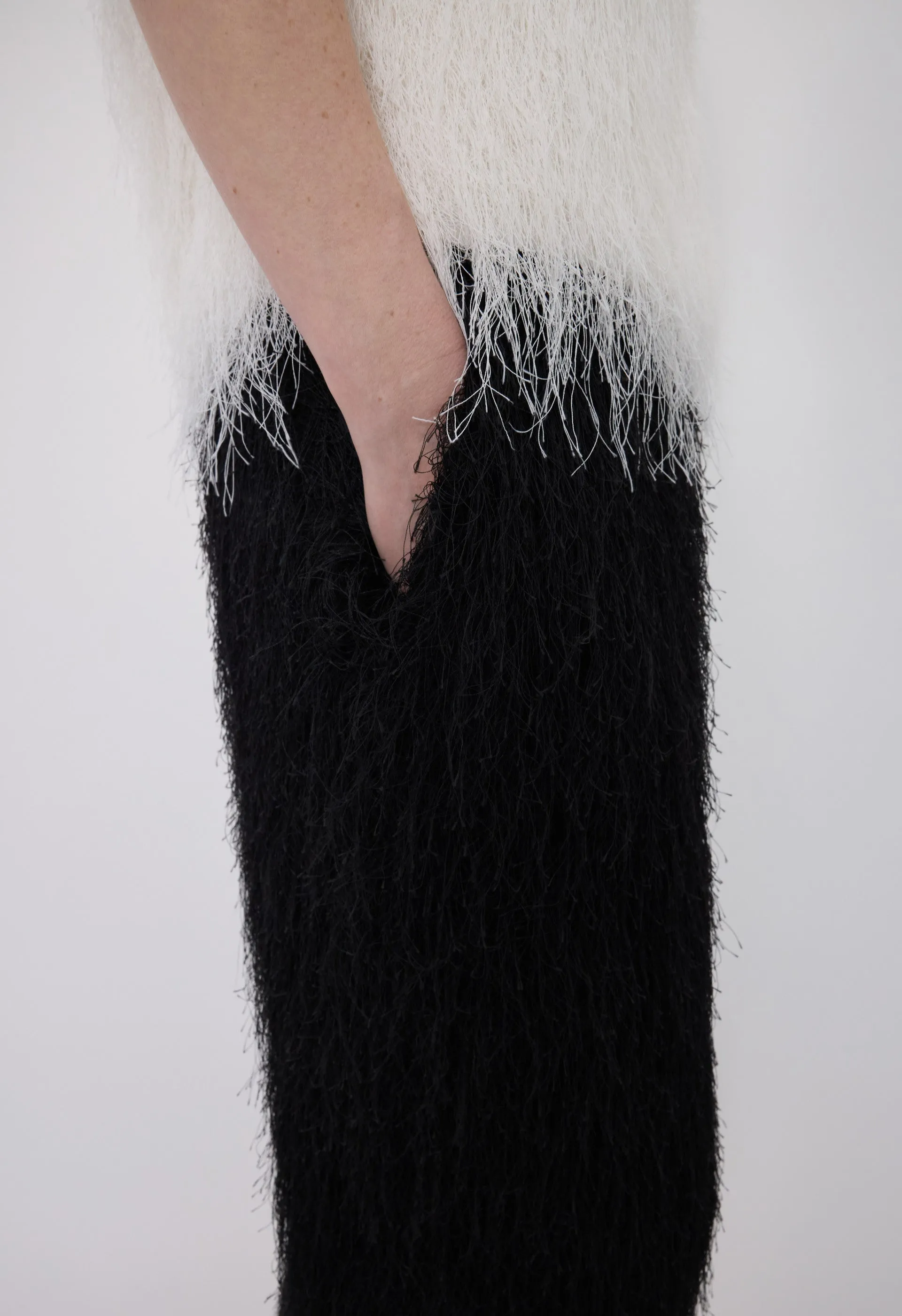 REED Fringed trousers sold by Loulou De Saison product image thumbnail 4