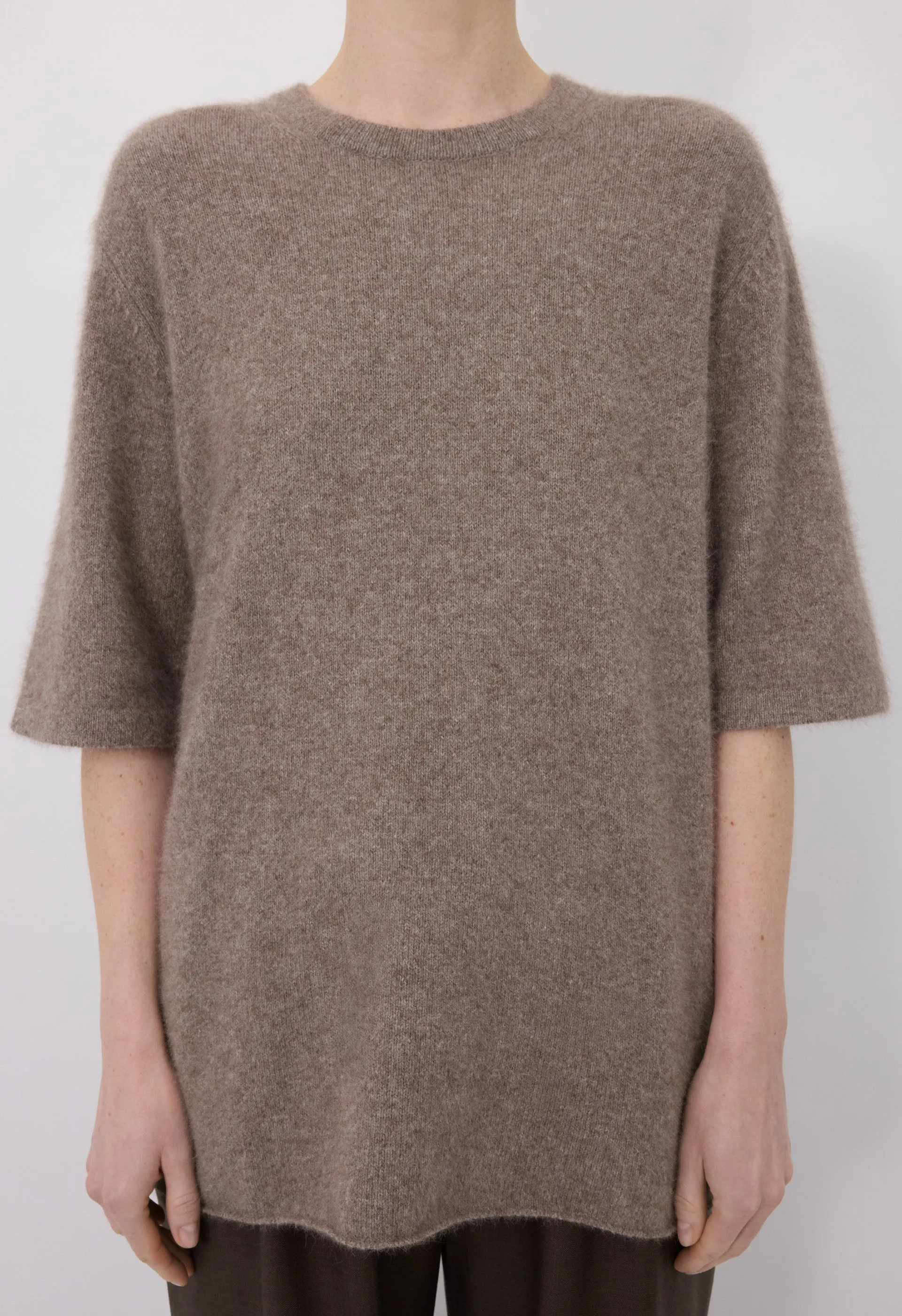 RAVEN Yak blend short sleeves sweater sold by Loulou De Saison product image thumbnail 4