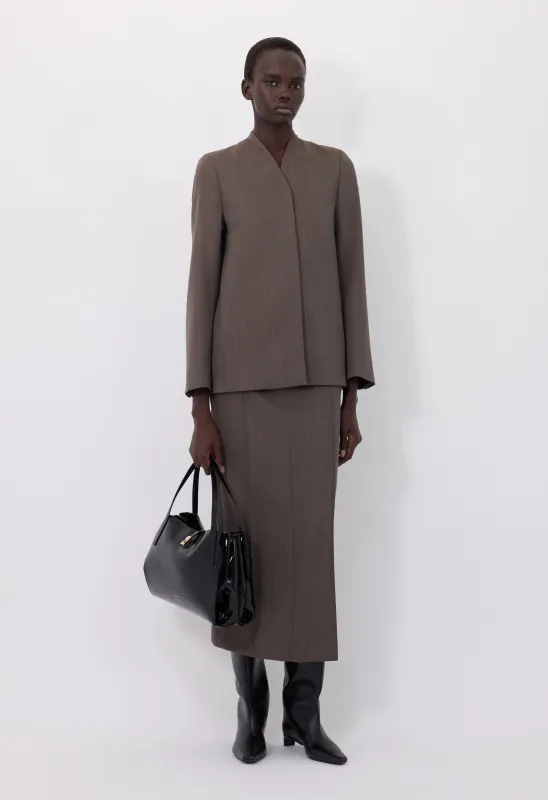 RASCA Standing neck jacket sold by Loulou De Saison