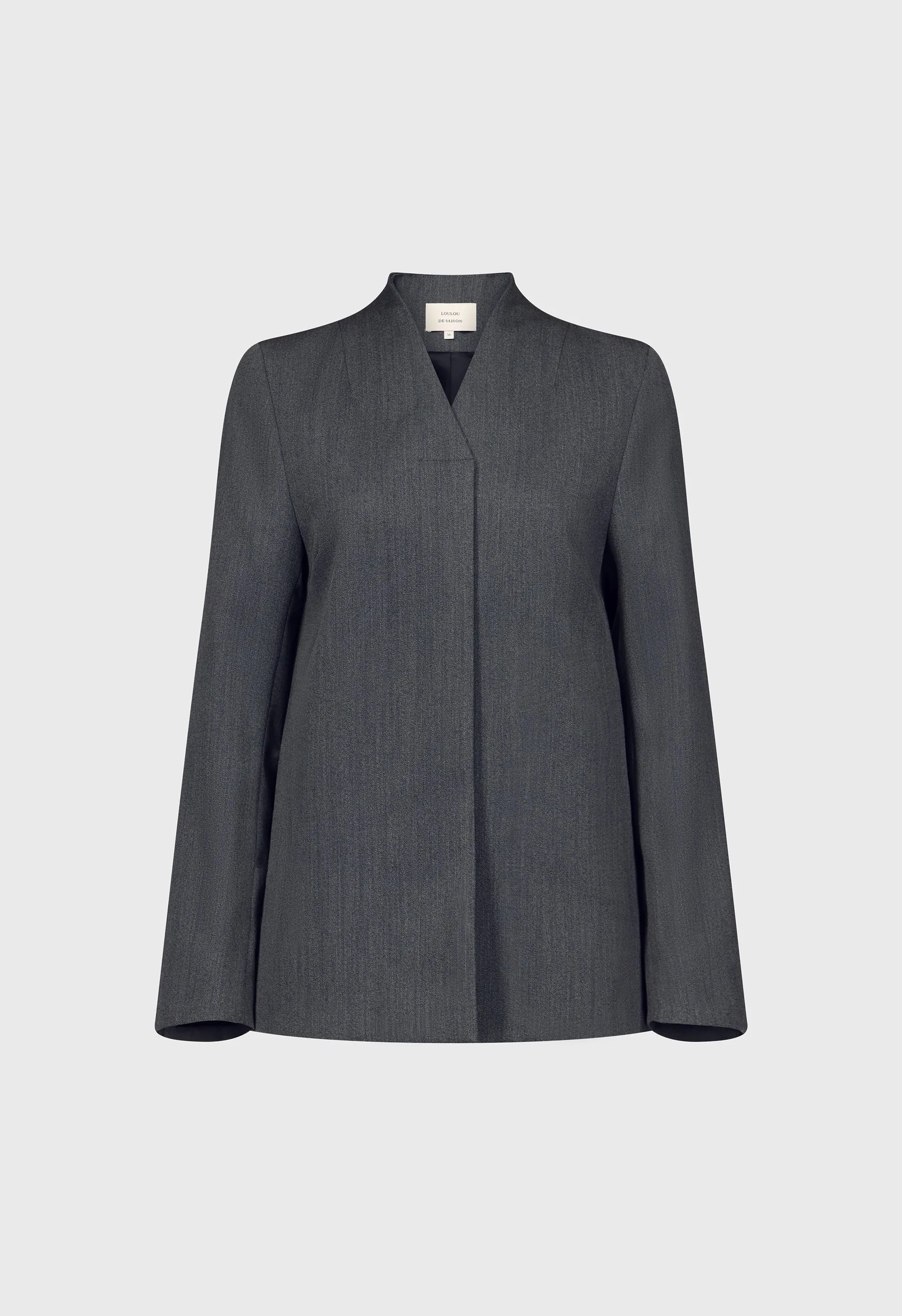 RASCA Standing neck jacket sold by Loulou De Saison product image thumbnail 2