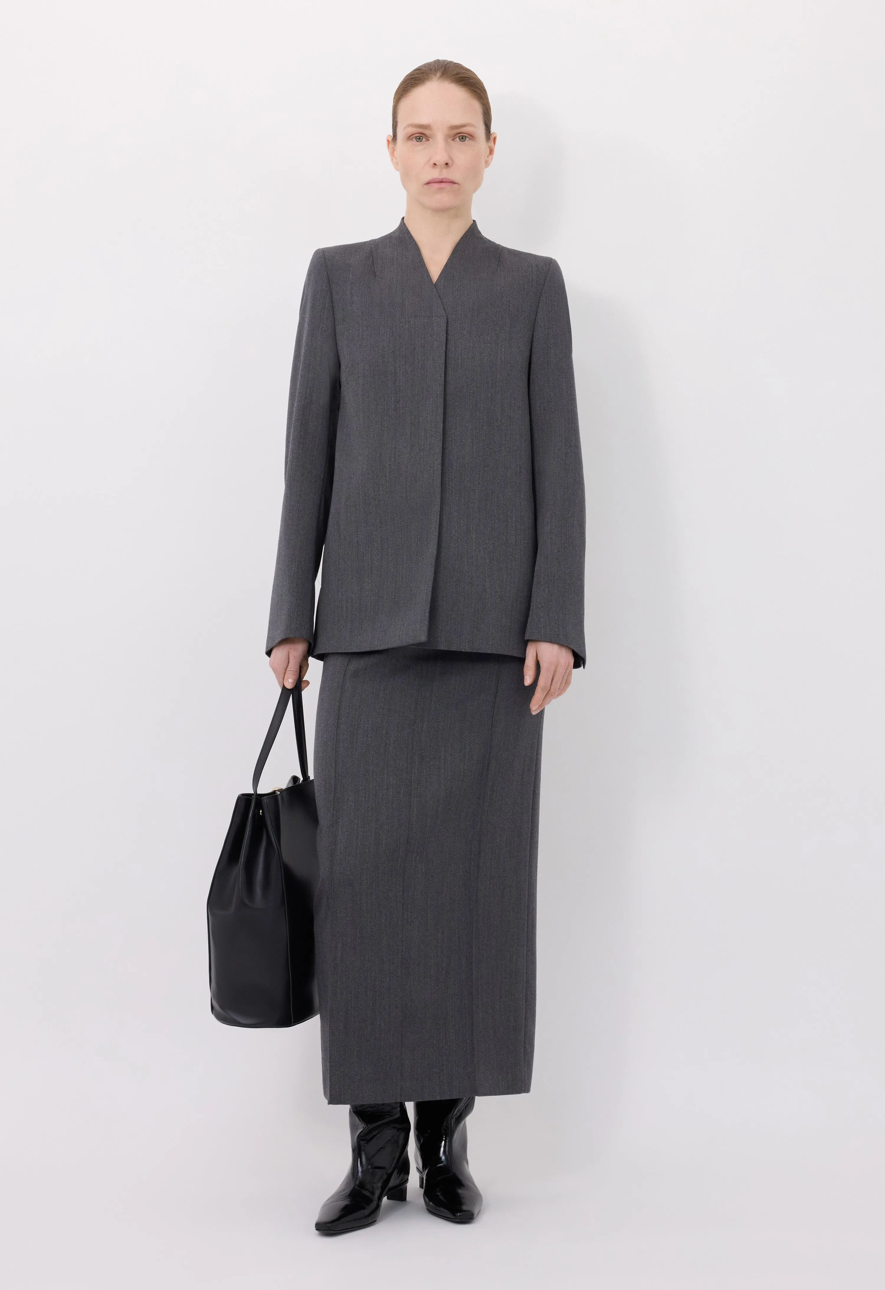 RASCA Standing neck jacket sold by Loulou De Saison