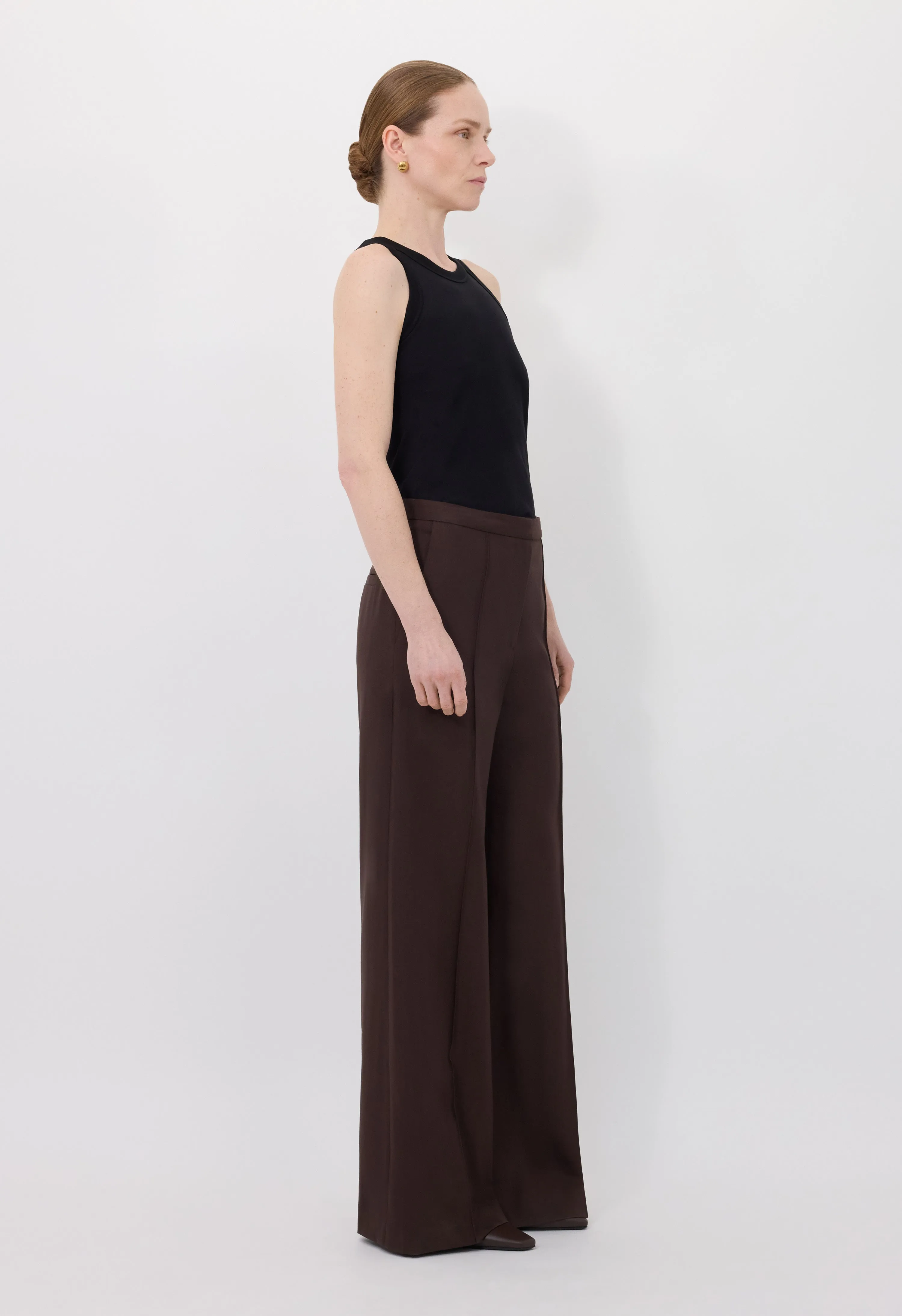 PRATT Buckle waistband trousers sold by Loulou De Saison product image thumbnail 3