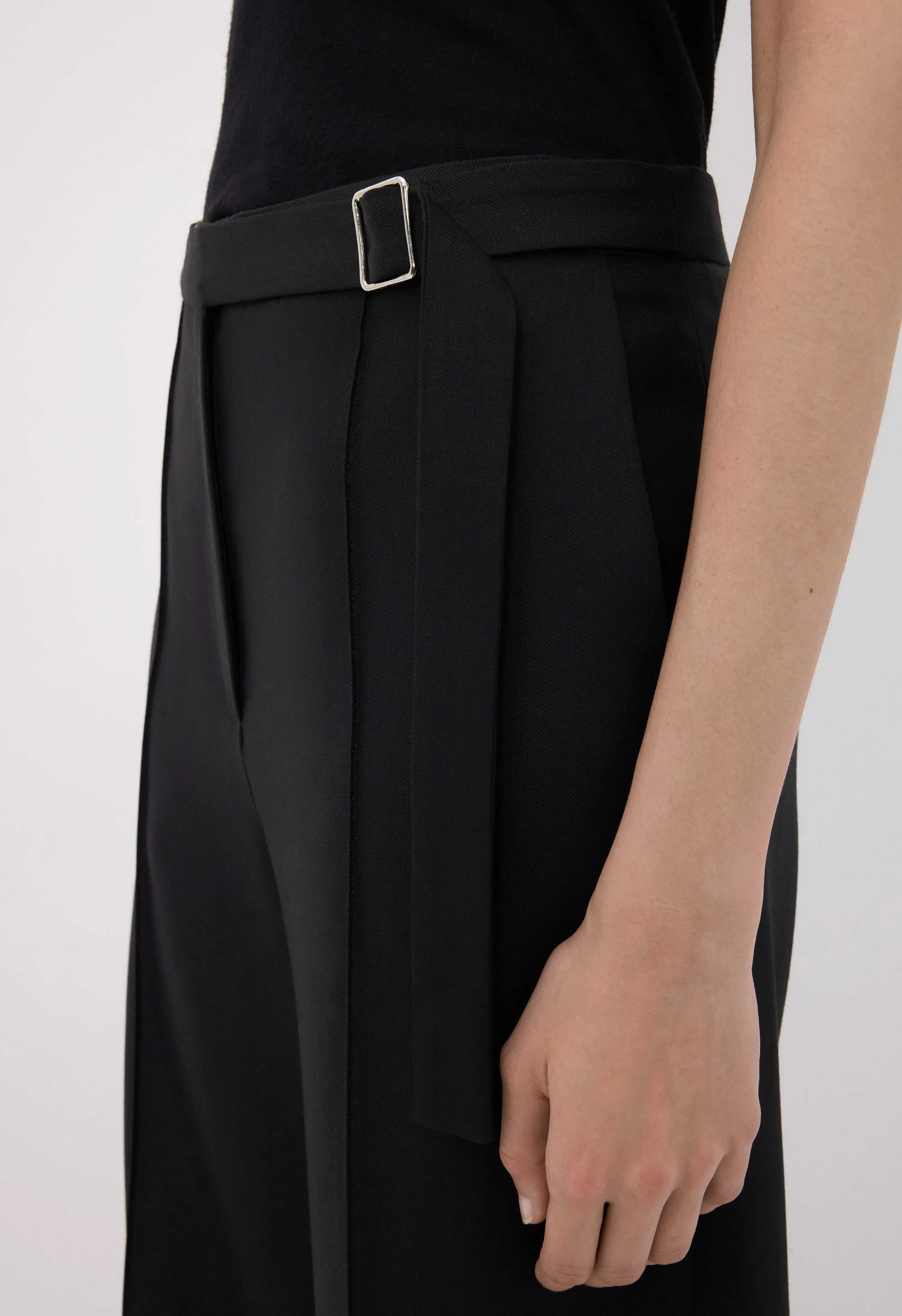 PRATT Buckle waistband trousers sold by Loulou De Saison product image thumbnail 4
