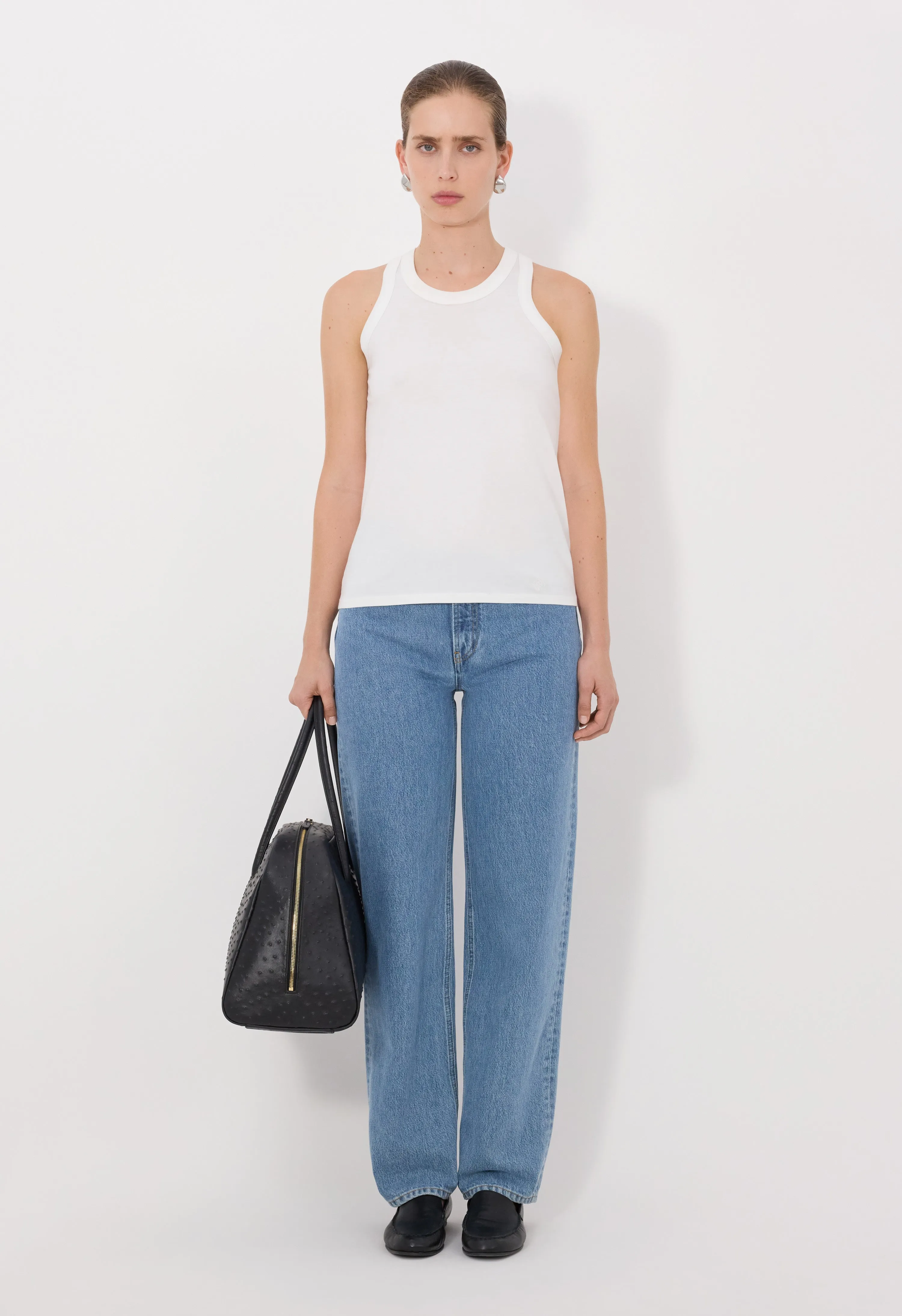 POSO LDS Supima cotton Tank top sold by Loulou De Saison