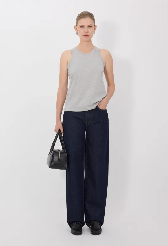 POSO LDS Supima cotton Tank top made by Loulou De Saison