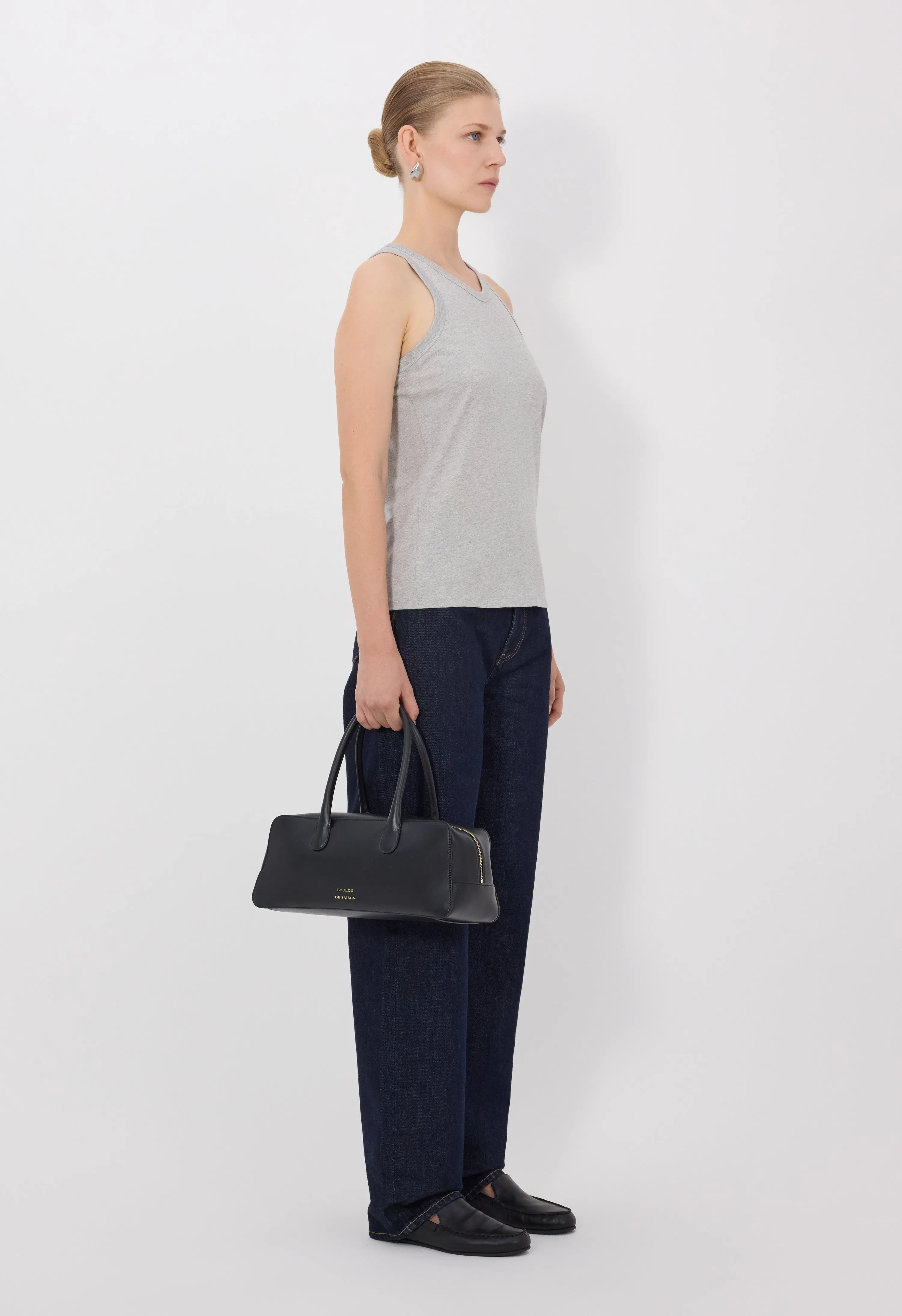 POSO LDS Supima cotton Tank top sold by Loulou De Saison product image thumbnail 3