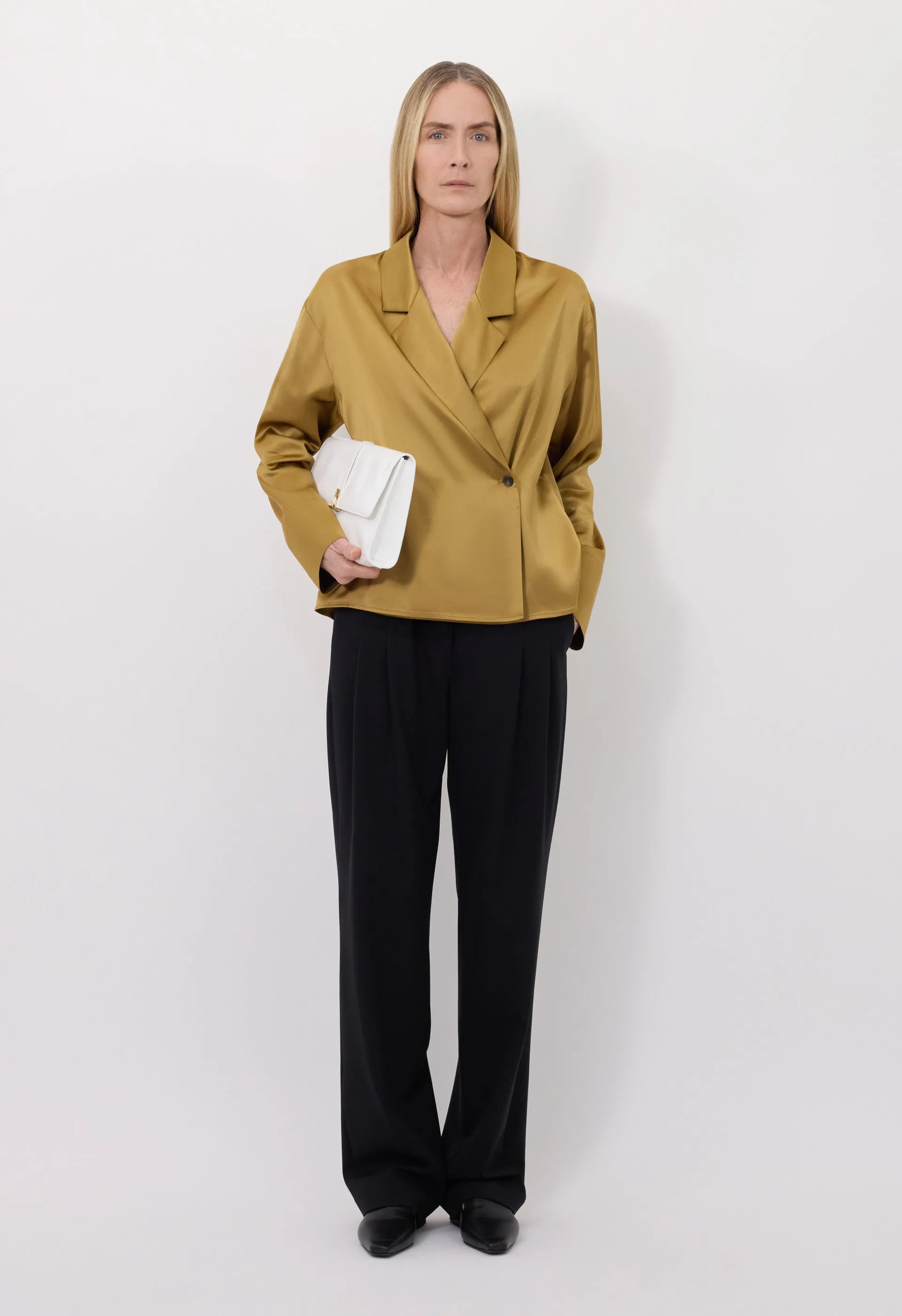 PERSIA Satin blouse sold by Loulou De Saison