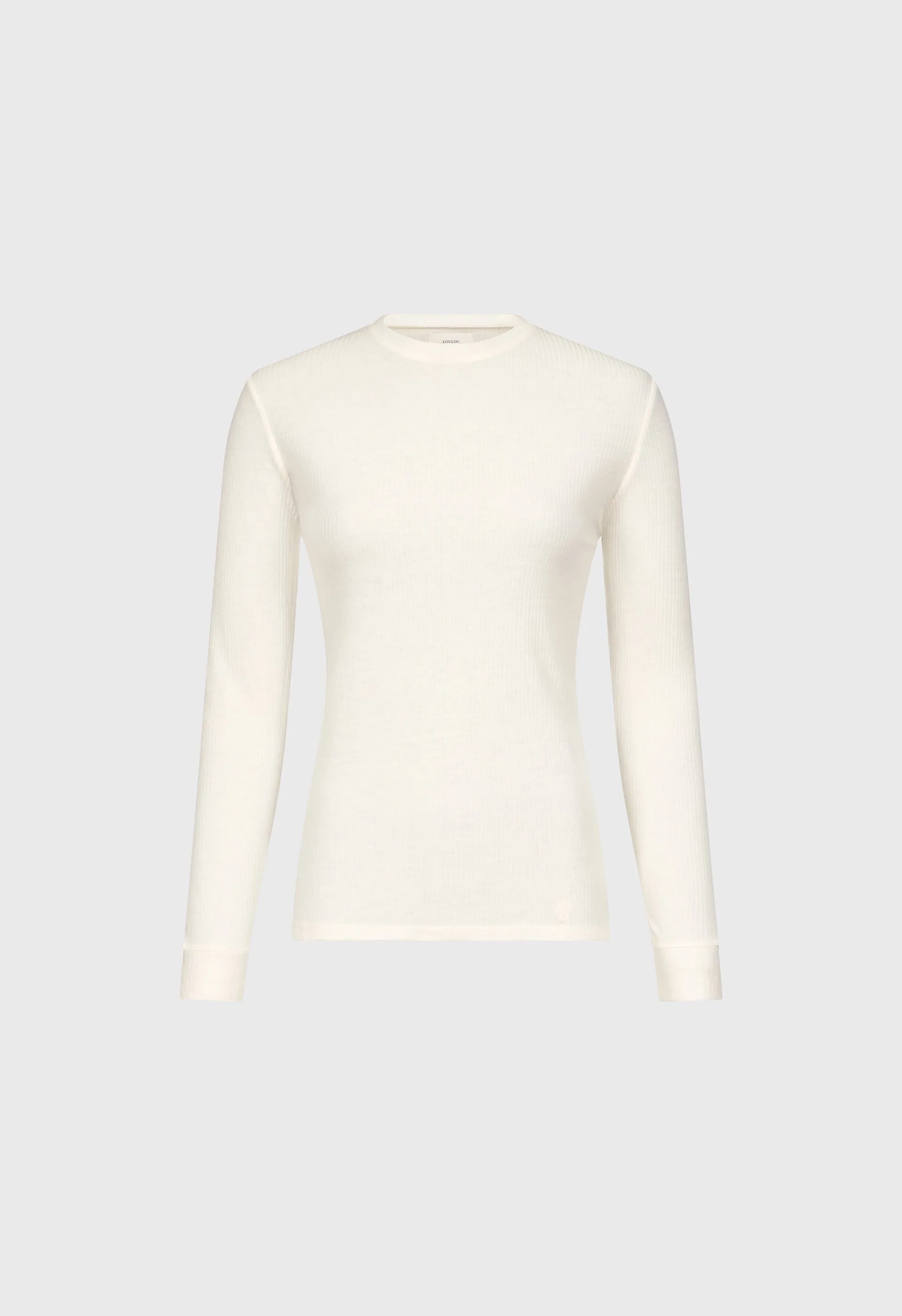ORTIGIA LDS Ribbed jersey long sleeve t-shirt sold by Loulou De Saison product image thumbnail 2
