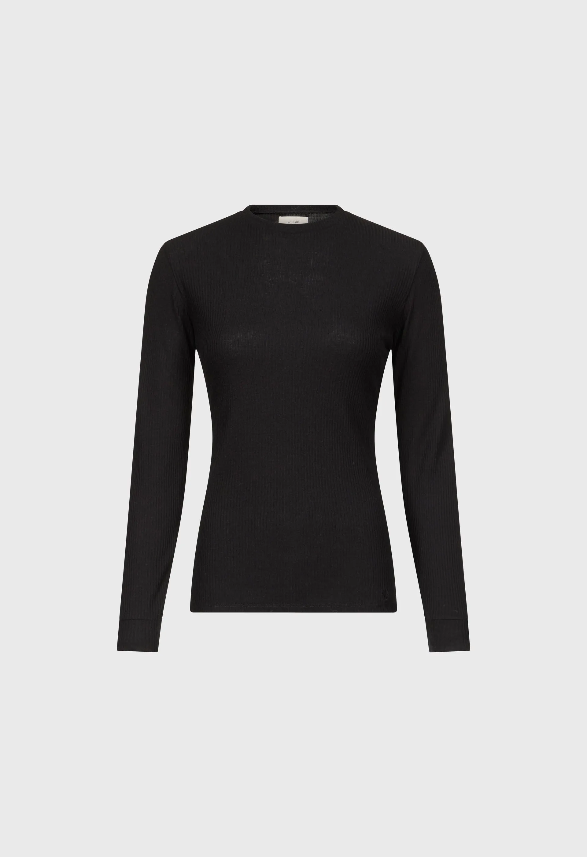ORTIGIA LDS Ribbed jersey long sleeve t-shirt sold by Loulou De Saison product image thumbnail 2