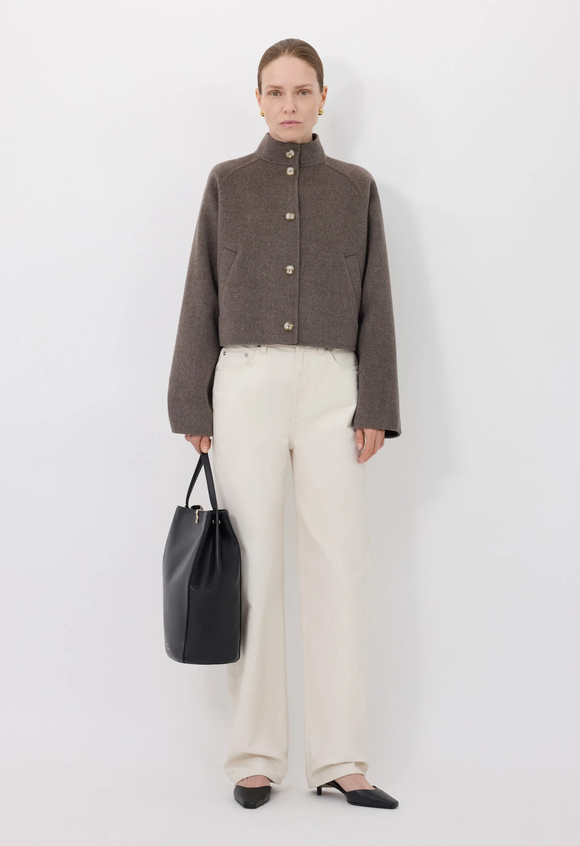 NYMA Wool drap jacket sold by Loulou De Saison