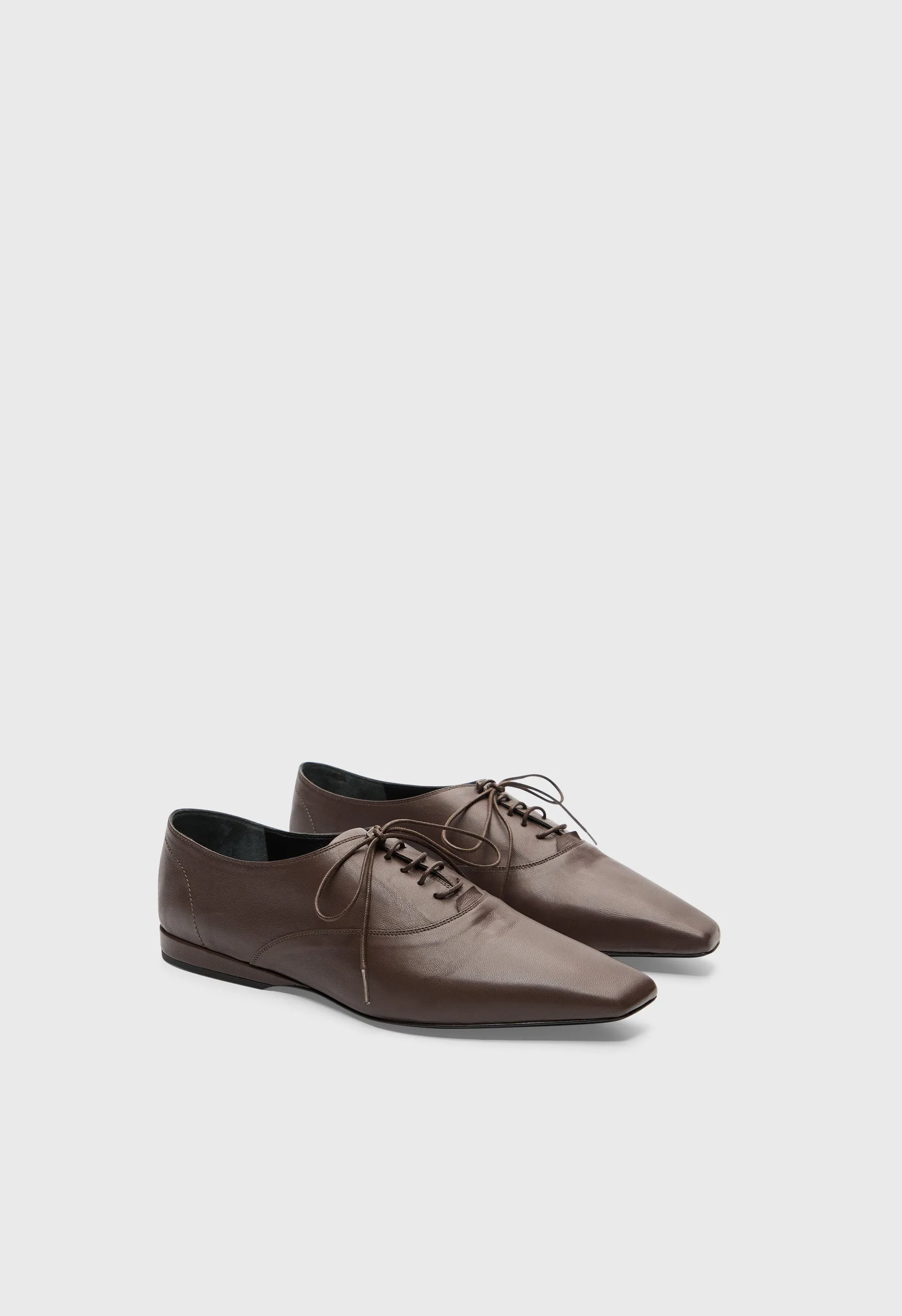 NORA LDS Nappa leather Derby shoes sold by Loulou De Saison product image thumbnail 2