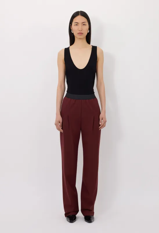 NIRO Elasticated waistline trousers made by Loulou De Saison