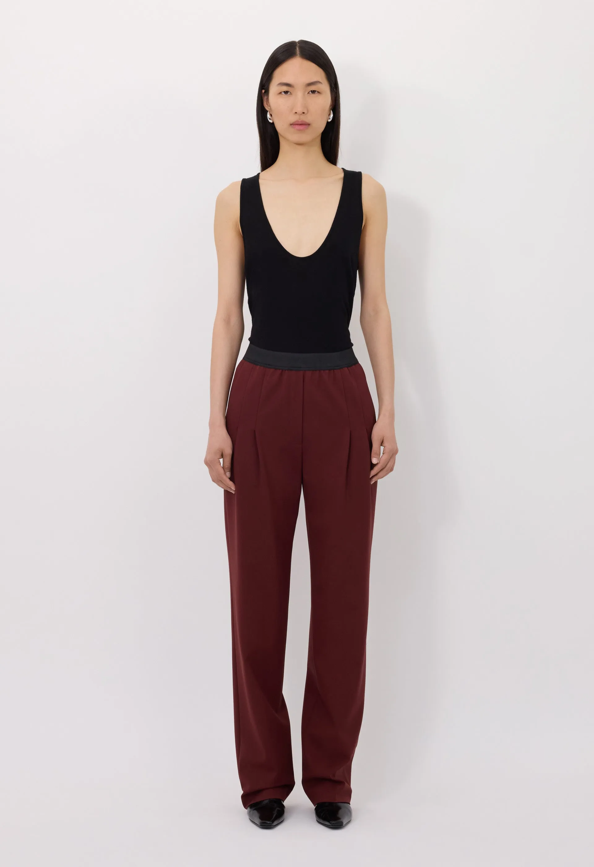 NIRO Elasticated waistline trousers sold by Loulou De Saison