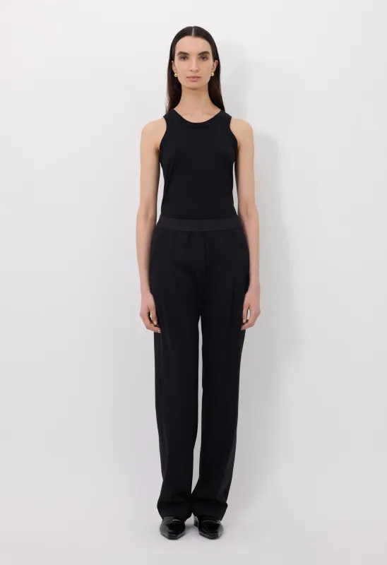NIRO Elasticated waistline trousers made by Loulou De Saison