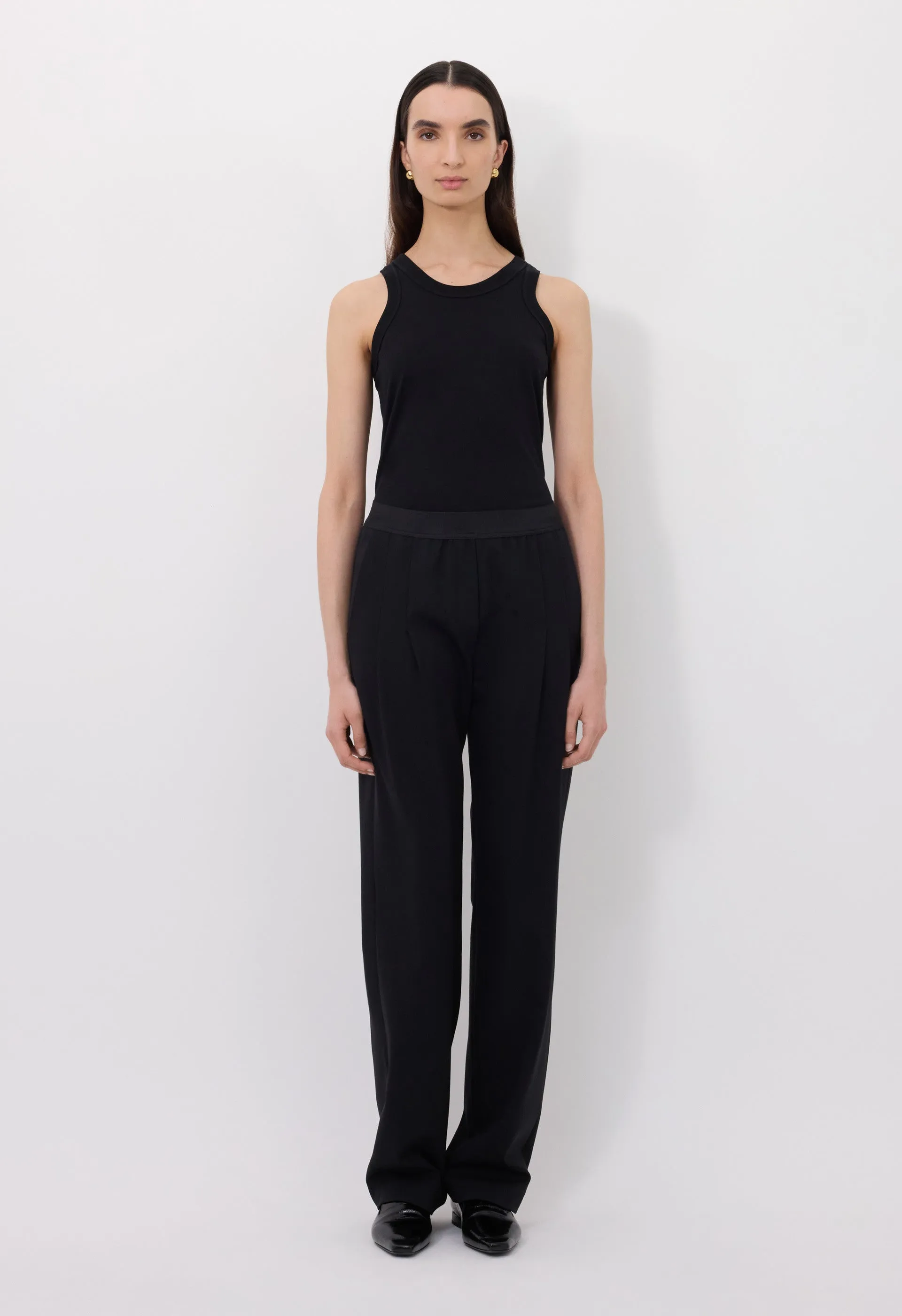 NIRO Elasticated waistline trousers sold by Loulou De Saison