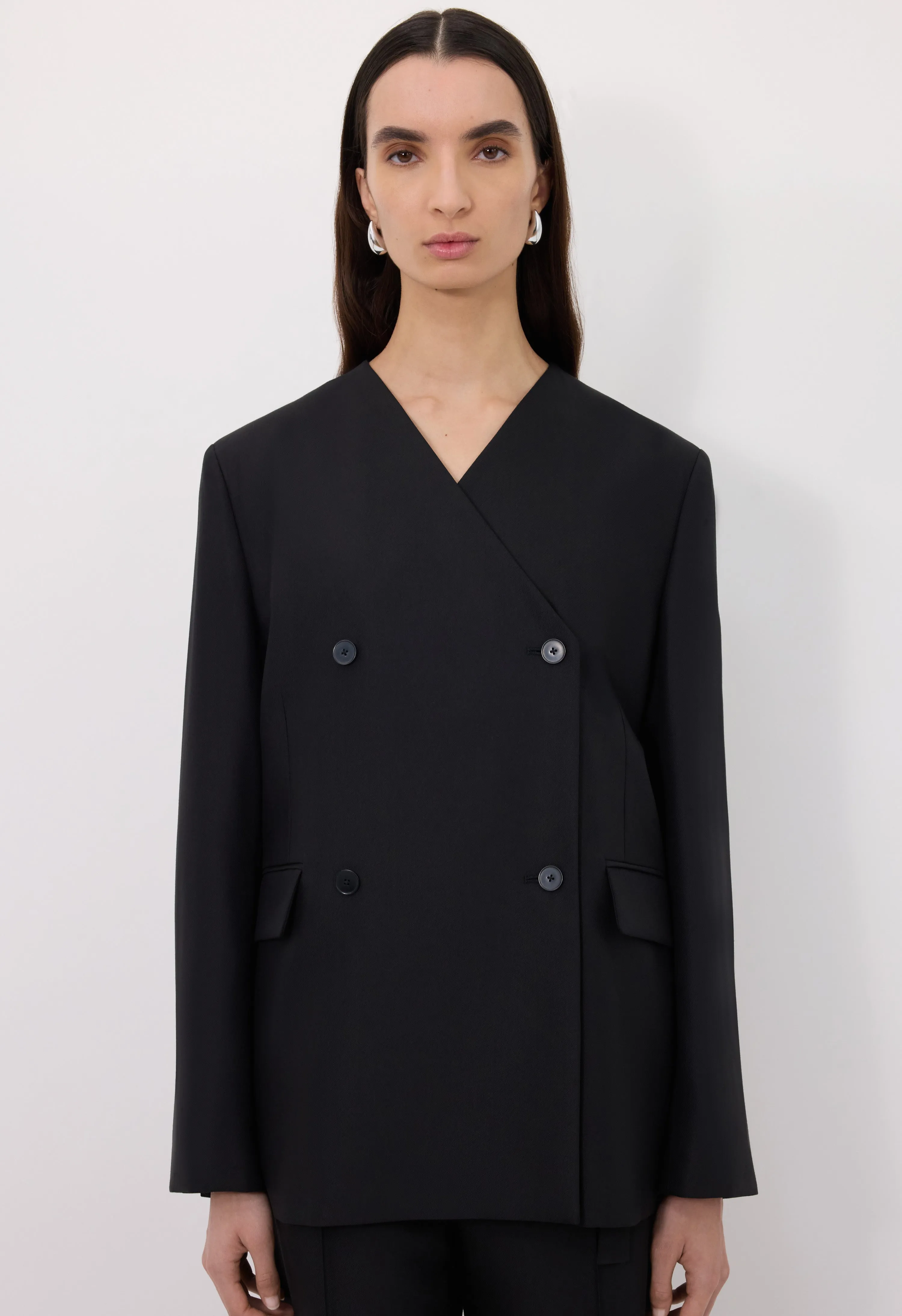 MUNRO double breasted jacket sold by Loulou De Saison product image thumbnail 4