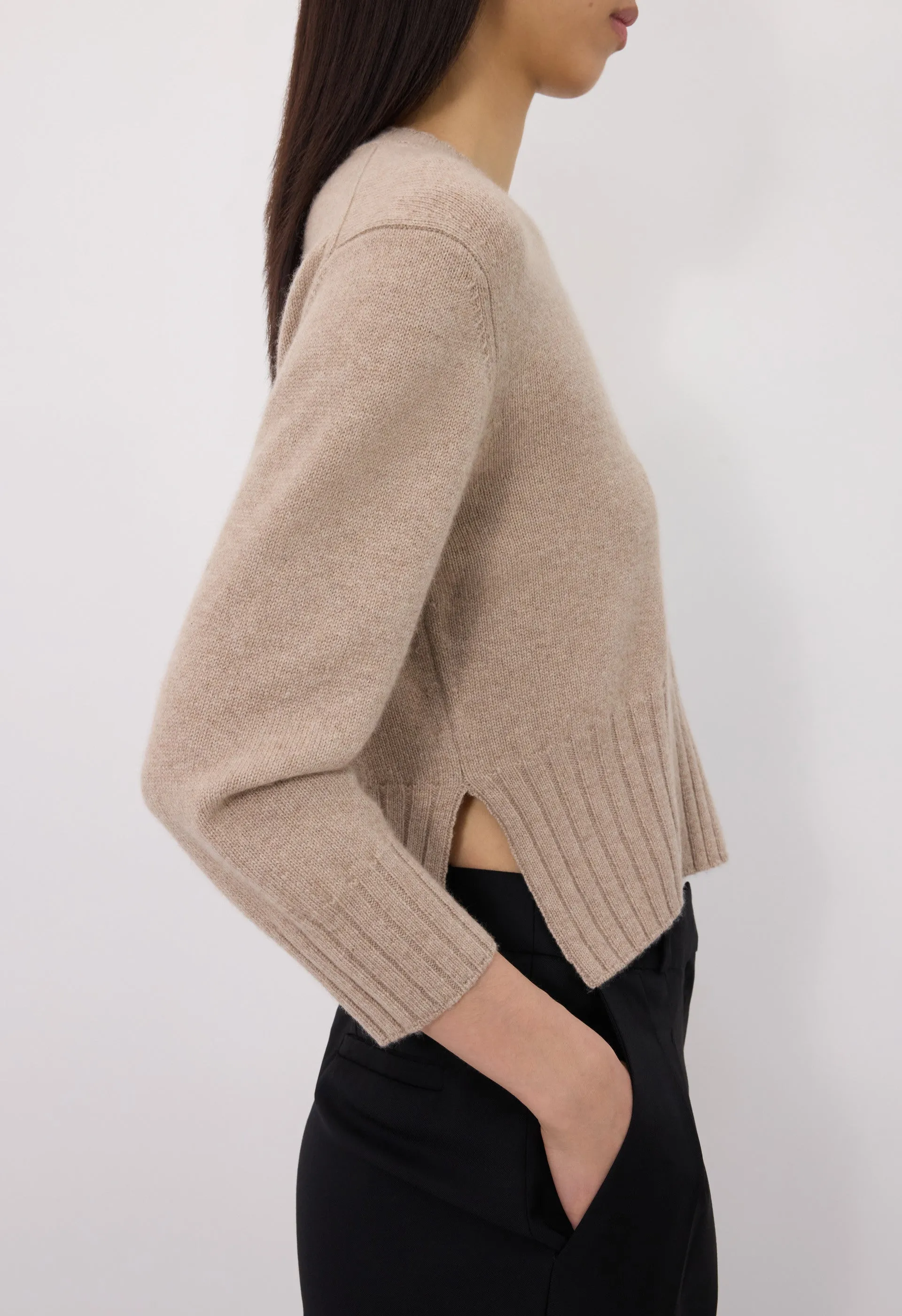 MORA LDS Cropped cashmere sweater sold by Loulou De Saison product image thumbnail 4