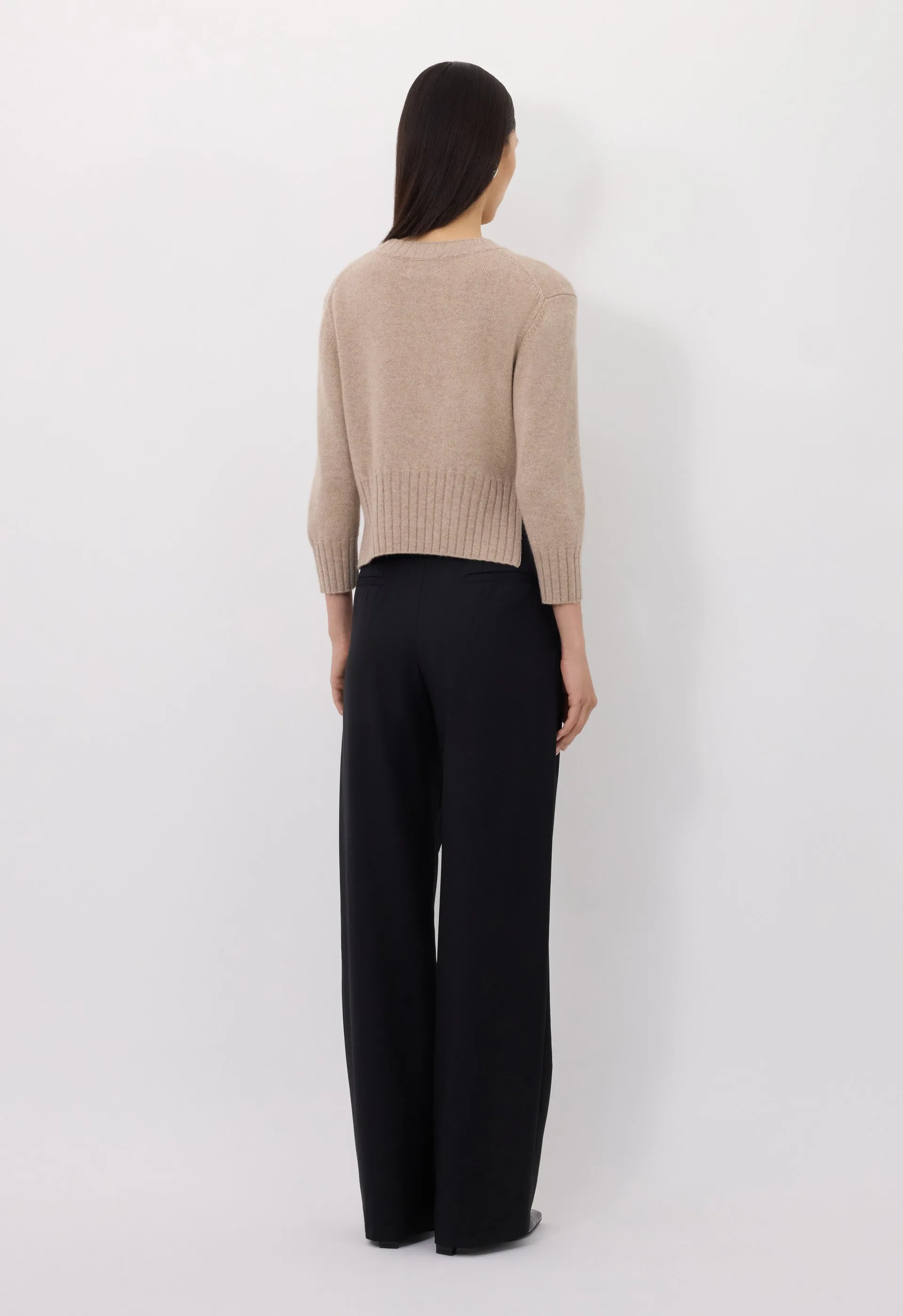 MORA LDS Cropped cashmere sweater sold by Loulou De Saison product image thumbnail 5
