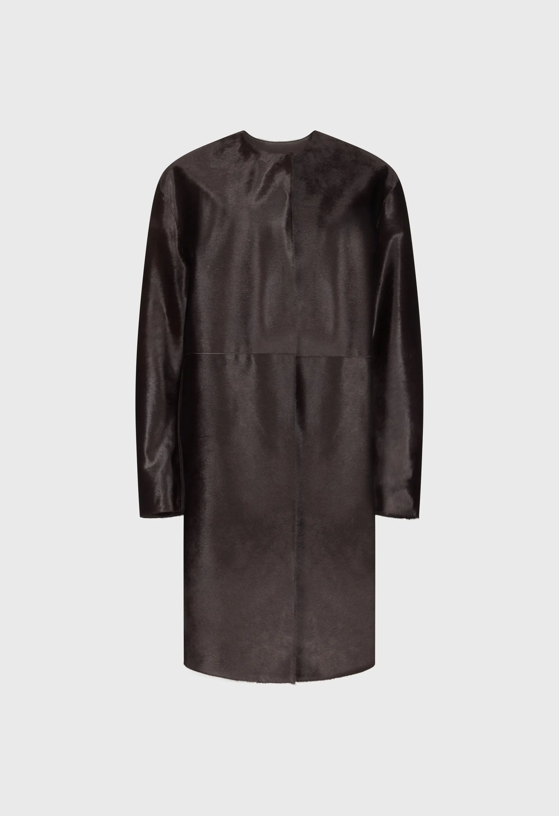 MILLER Pony effect leather coat sold by Loulou De Saison product image thumbnail 2