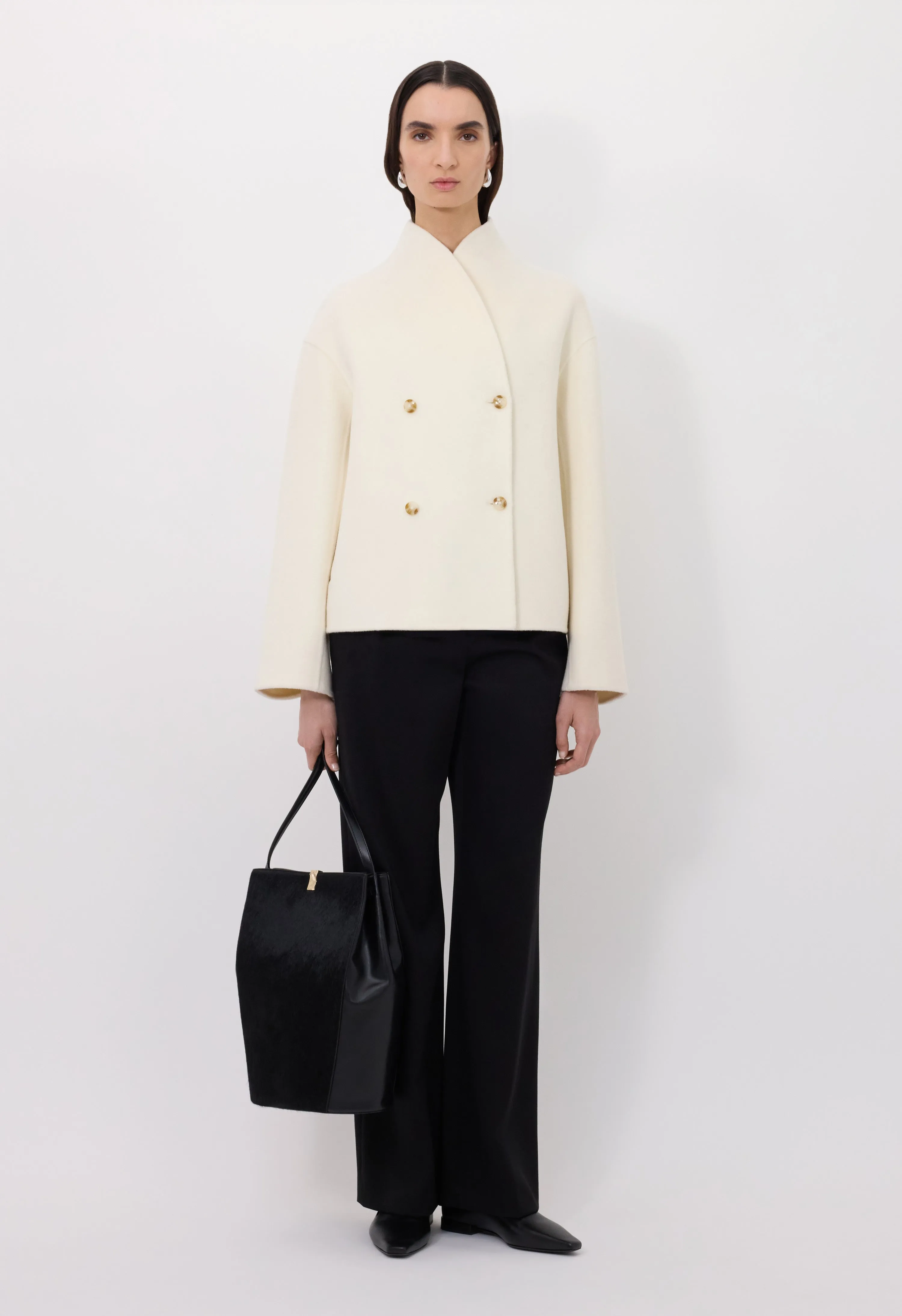 MEYER Wool drap jacket sold by Loulou De Saison