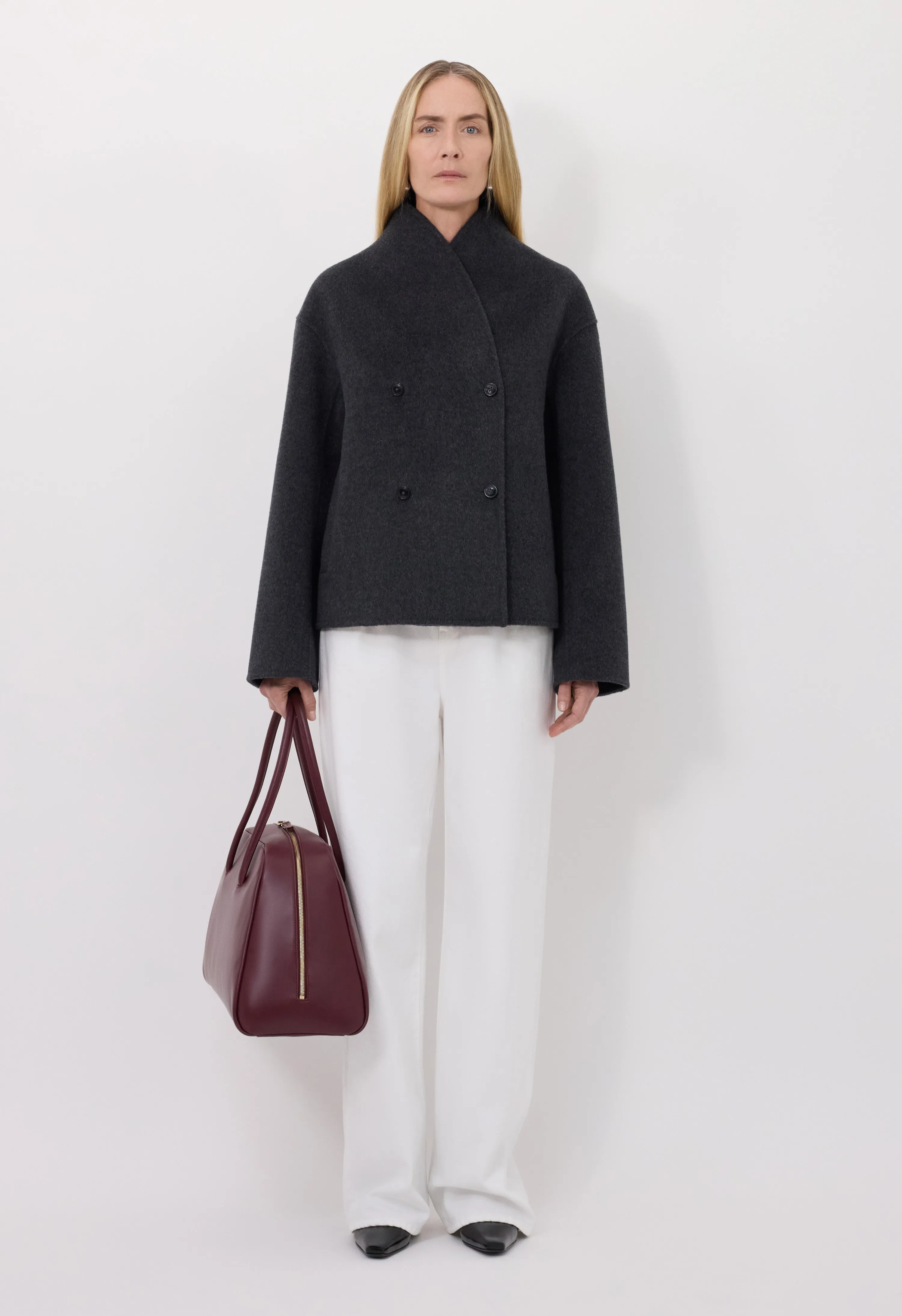 MEYER Wool drap jacket sold by Loulou De Saison