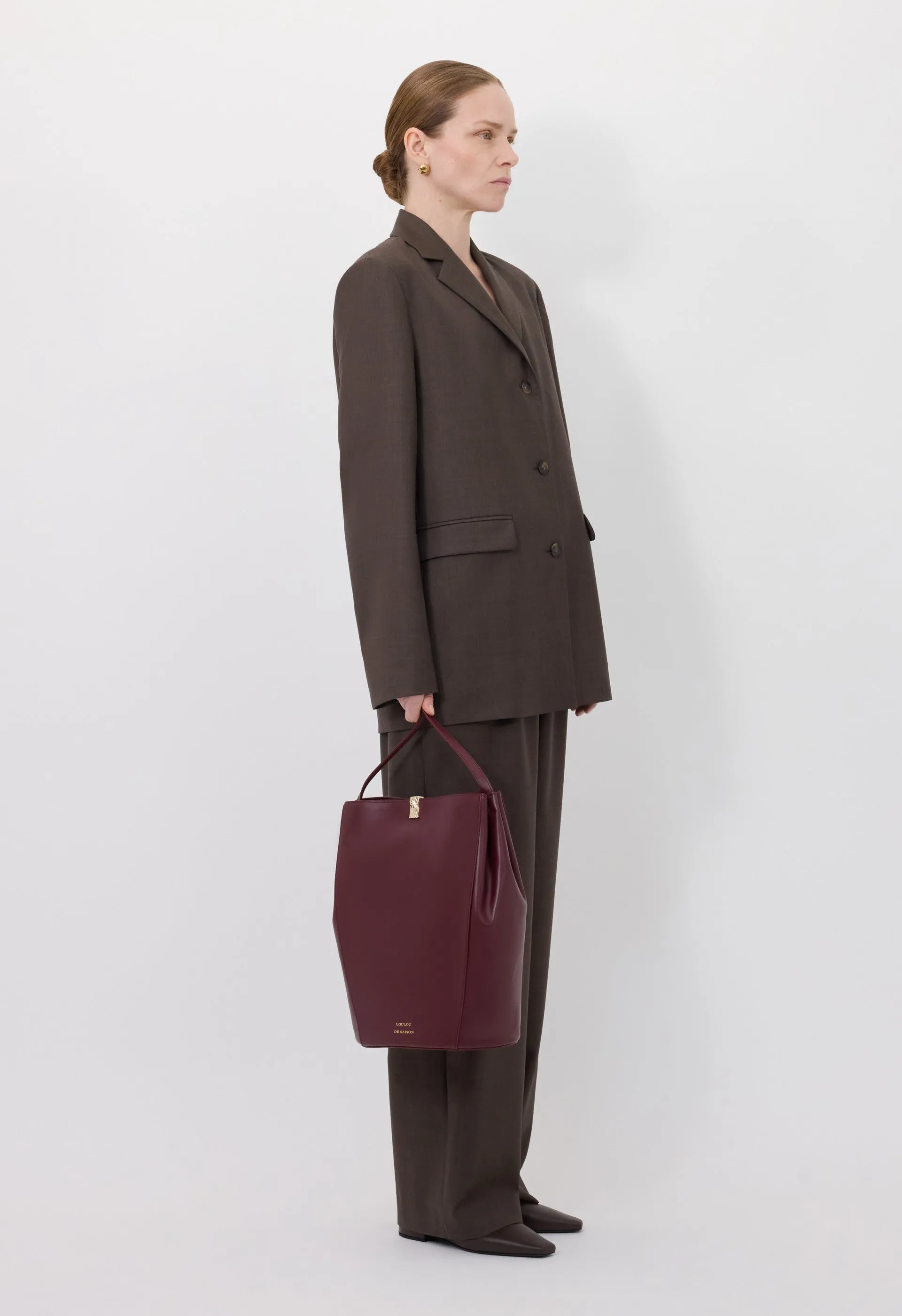 MARCIA Chambray wool jacket sold by Loulou De Saison product image thumbnail 3