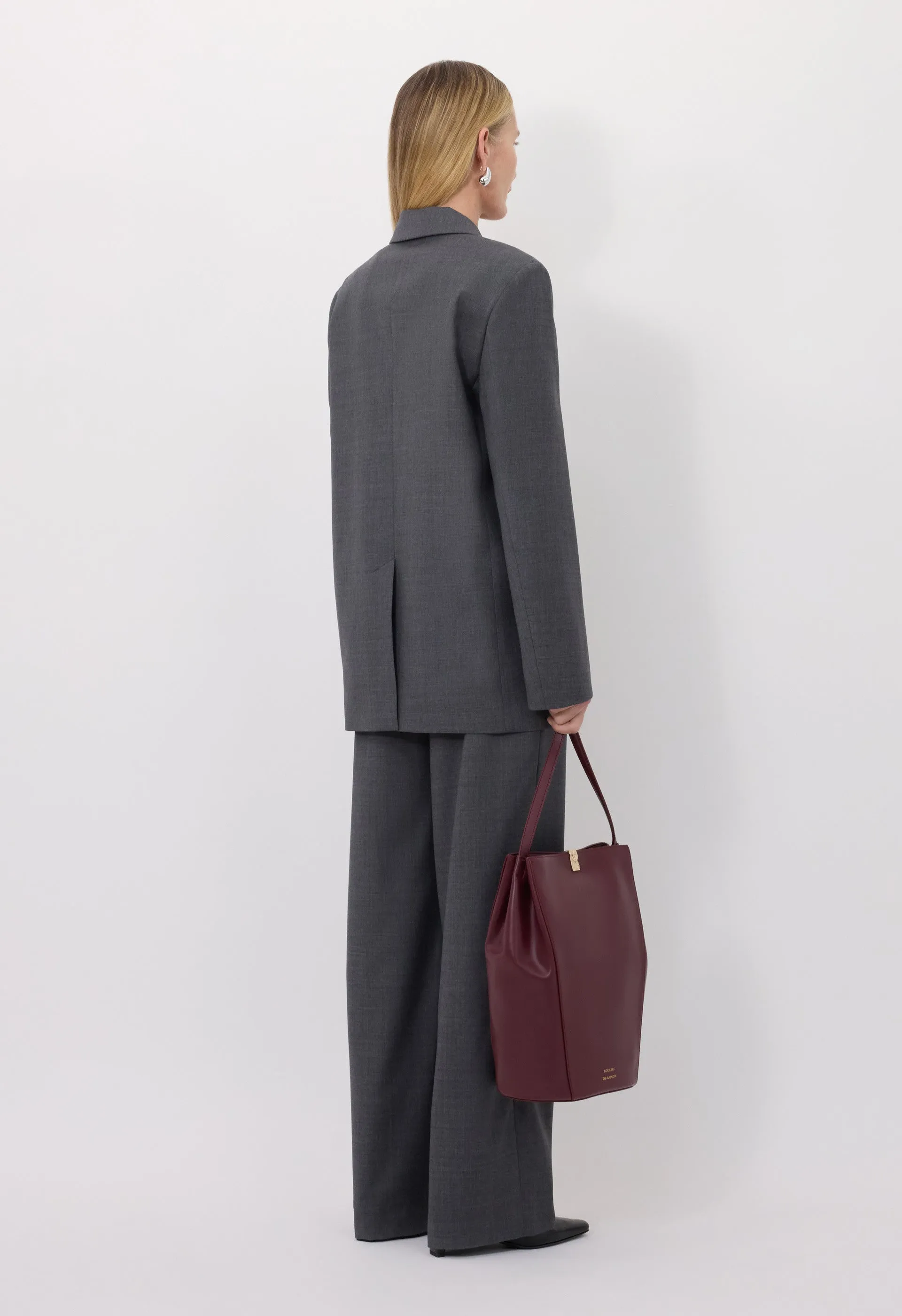 MARCIA Chambray wool jacket sold by Loulou De Saison product image thumbnail 4