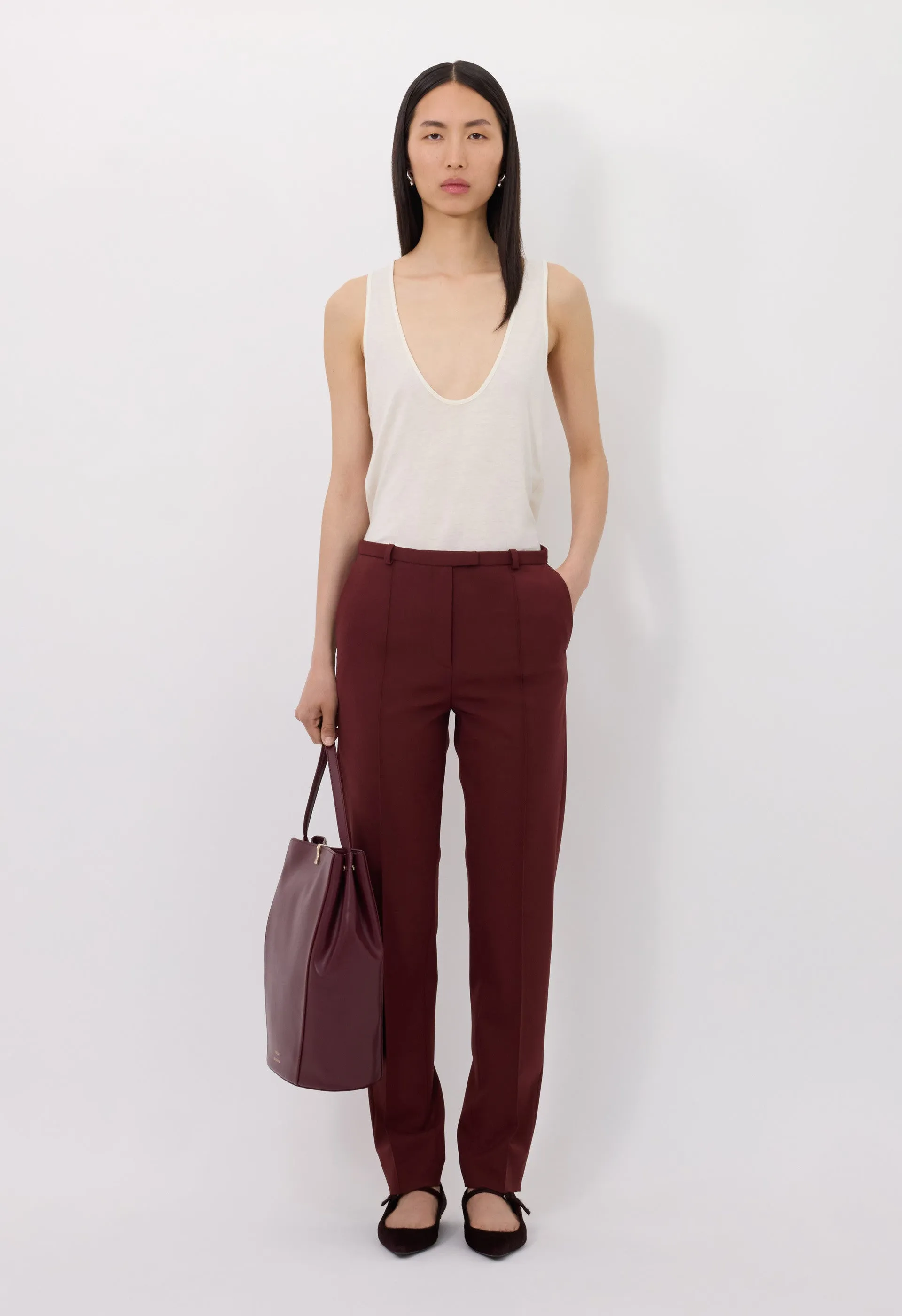 MALKA Fitted trousers sold by Loulou De Saison