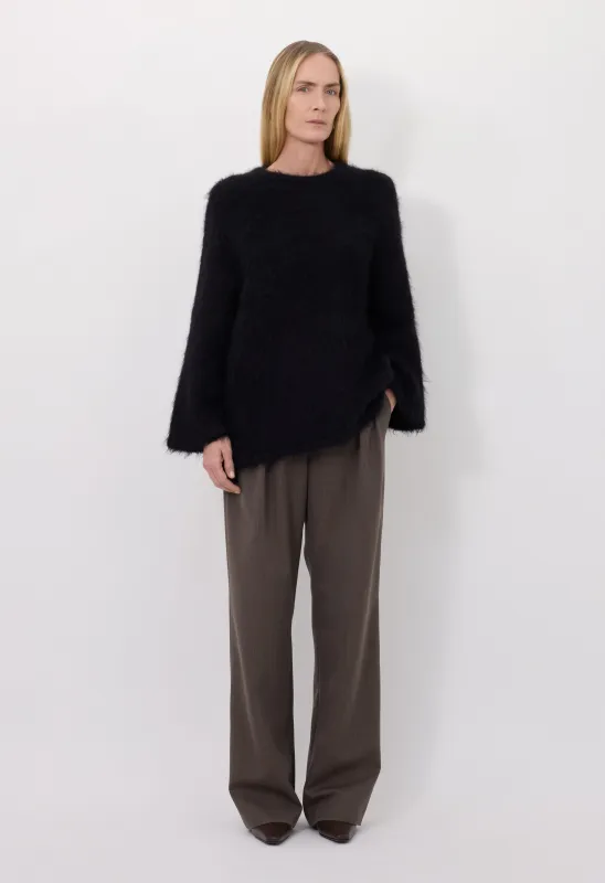 MAE Hairy alpaca sweater made by Loulou De Saison