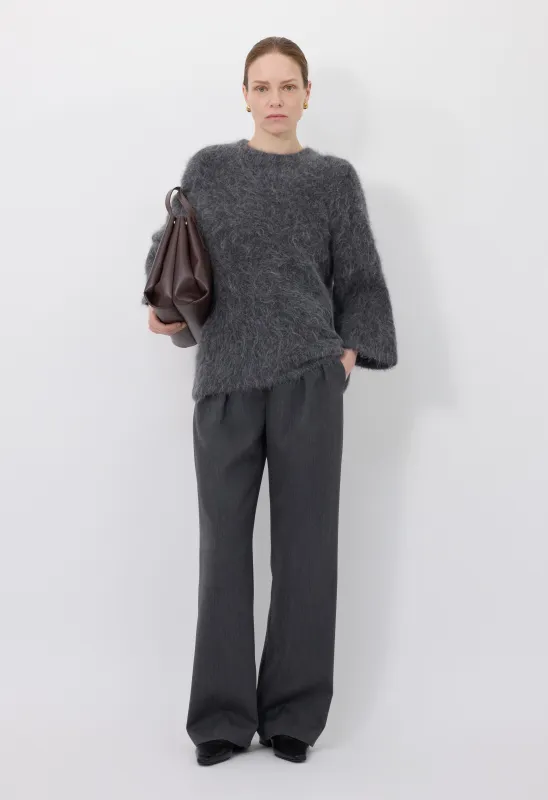 MAE Hairy alpaca sweater made by Loulou De Saison