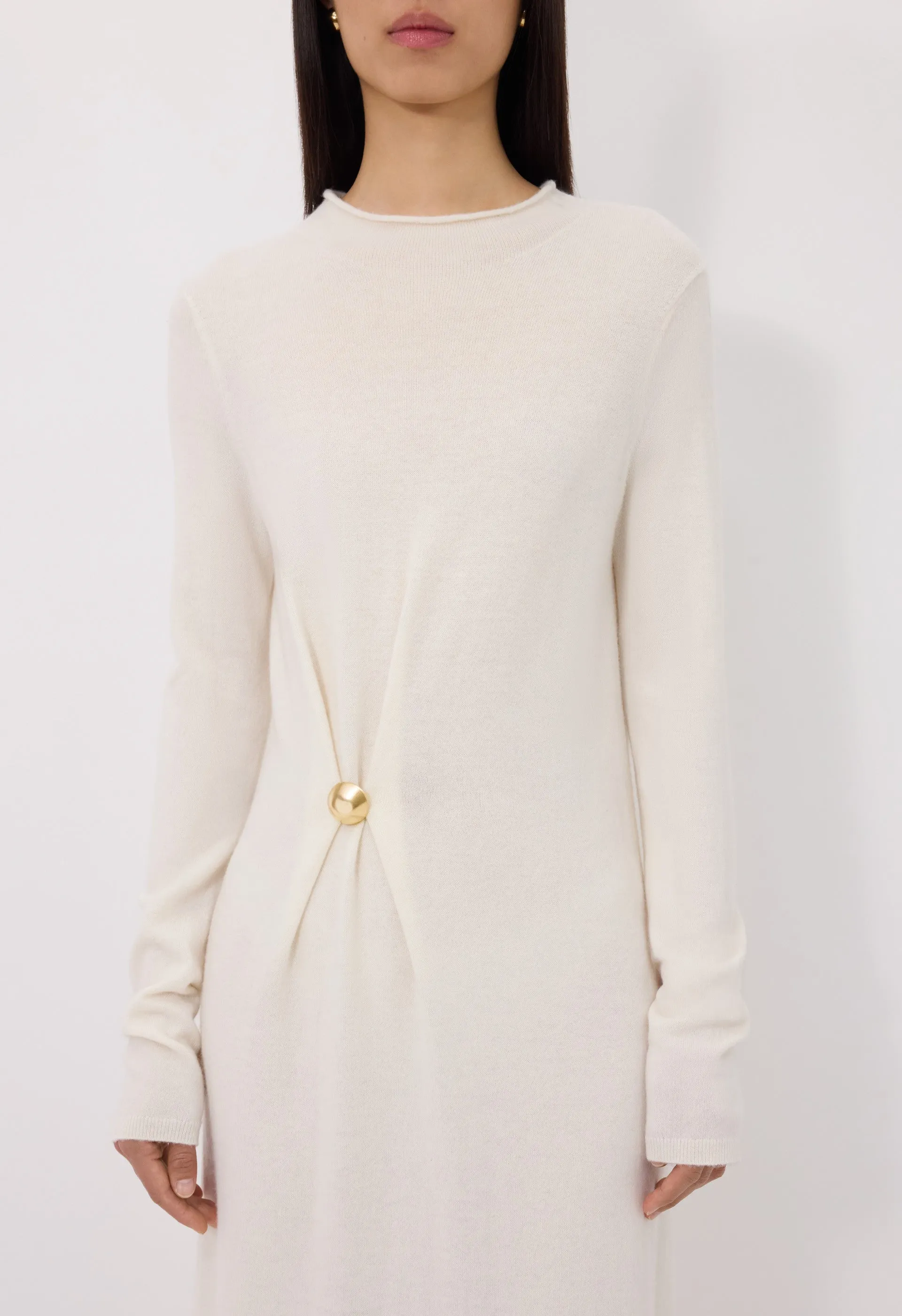 LUCERO Long metal ornament dress sold by Loulou De Saison product image thumbnail 5