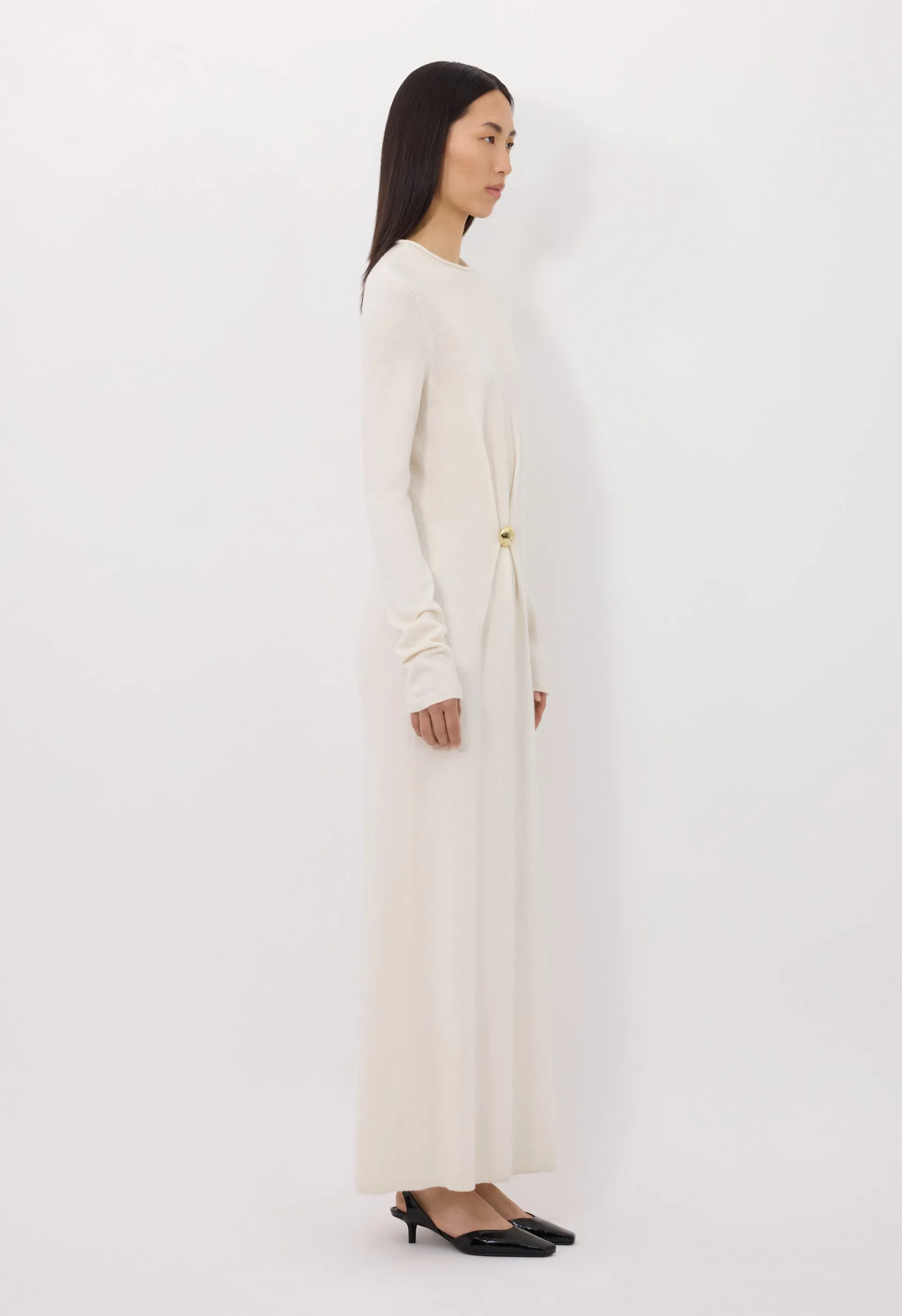 LUCERO Long metal ornament dress sold by Loulou De Saison product image thumbnail 3