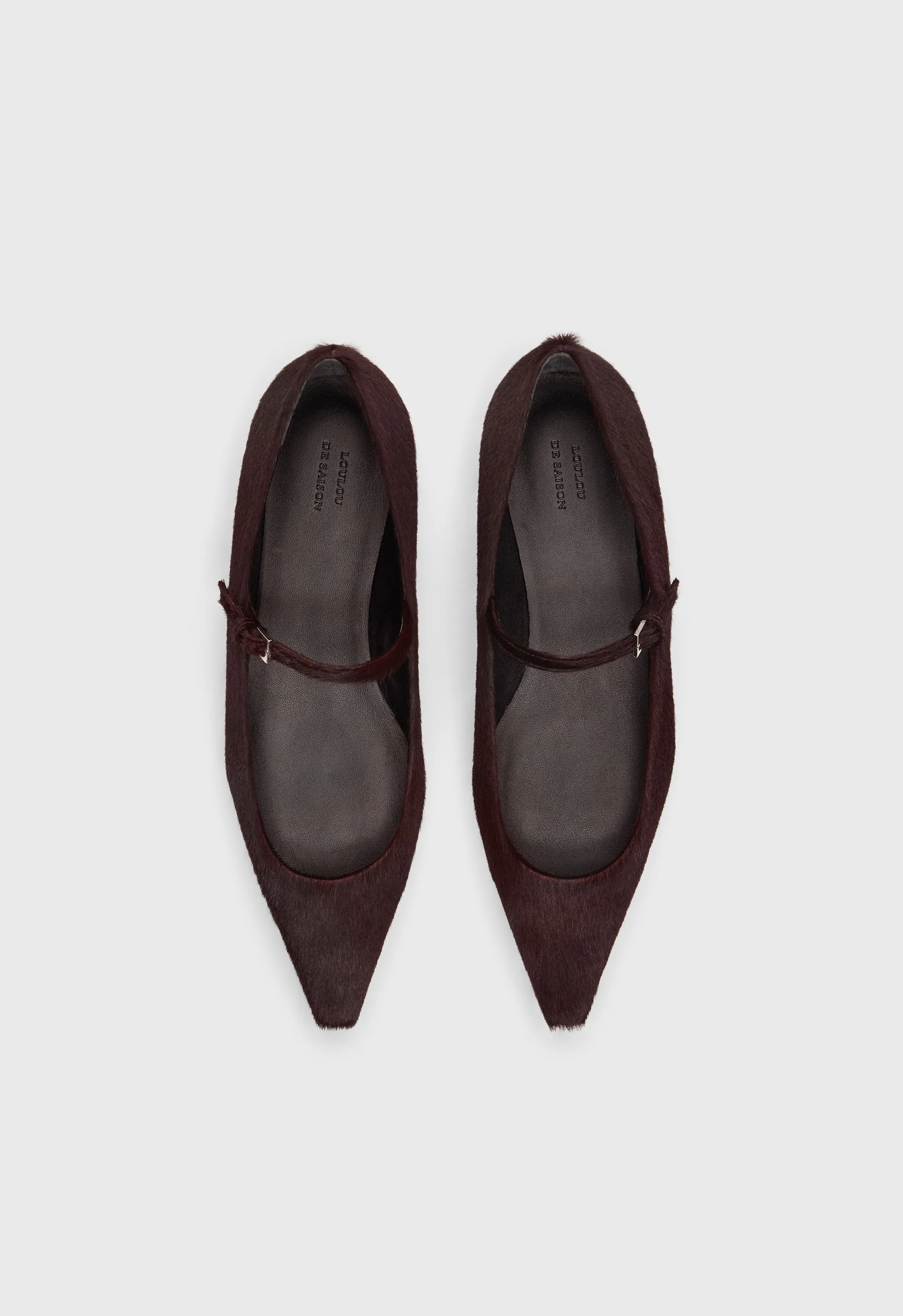 LEONE Pony-effect leather ballerinas sold by Loulou De Saison product image thumbnail 4