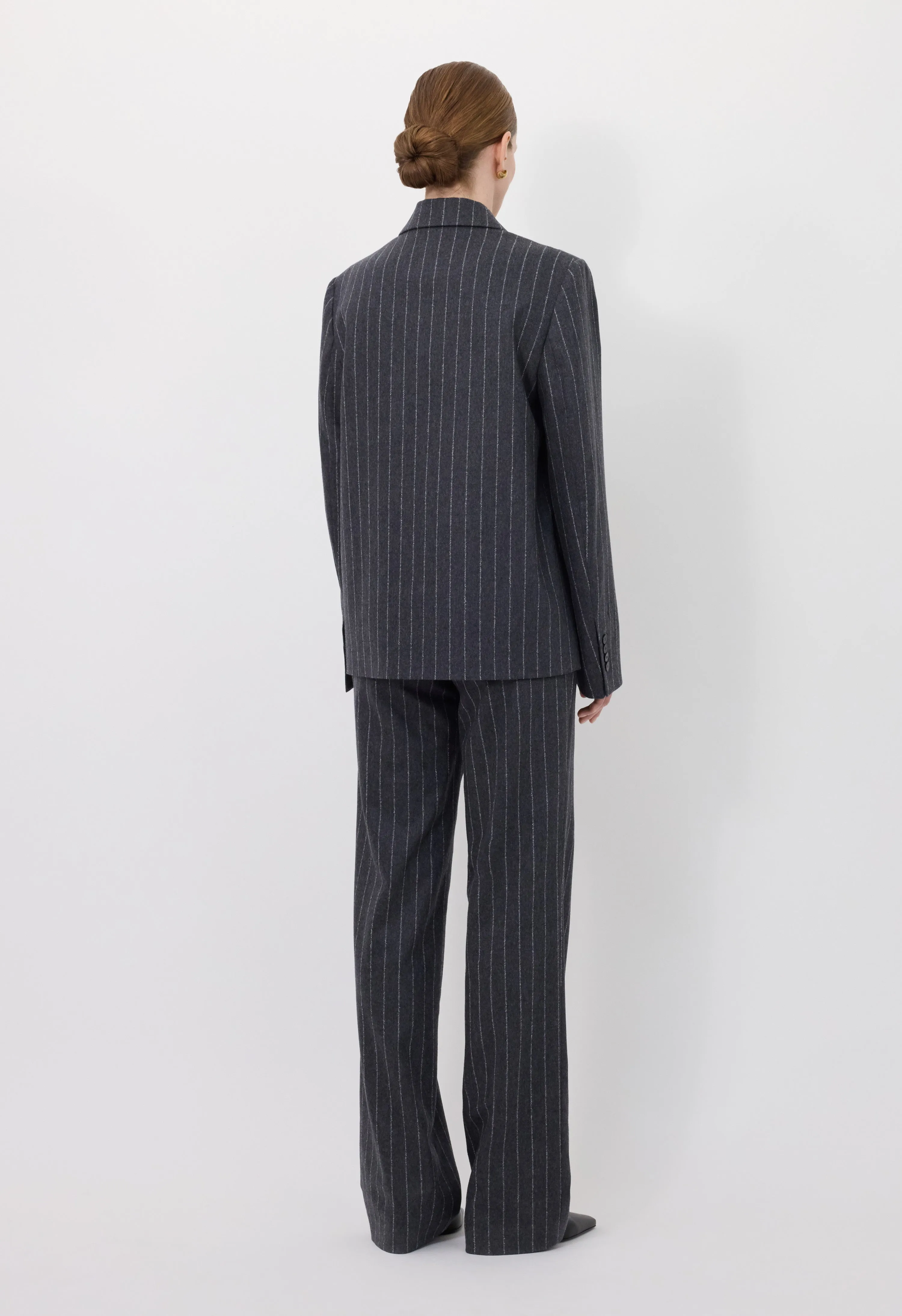 KALEN Striped flannel jacket sold by Loulou De Saison product image thumbnail 5