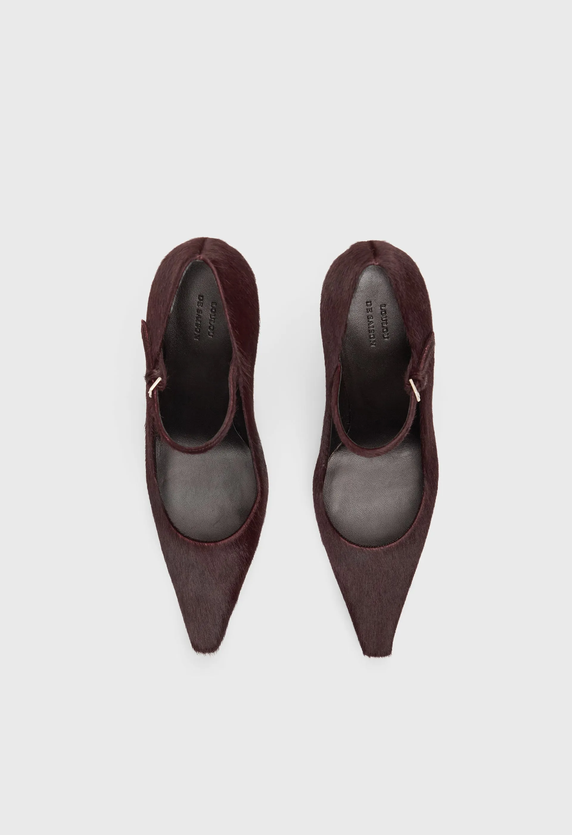 KABEL Pony-effect leather pumps sold by Loulou De Saison product image thumbnail 4