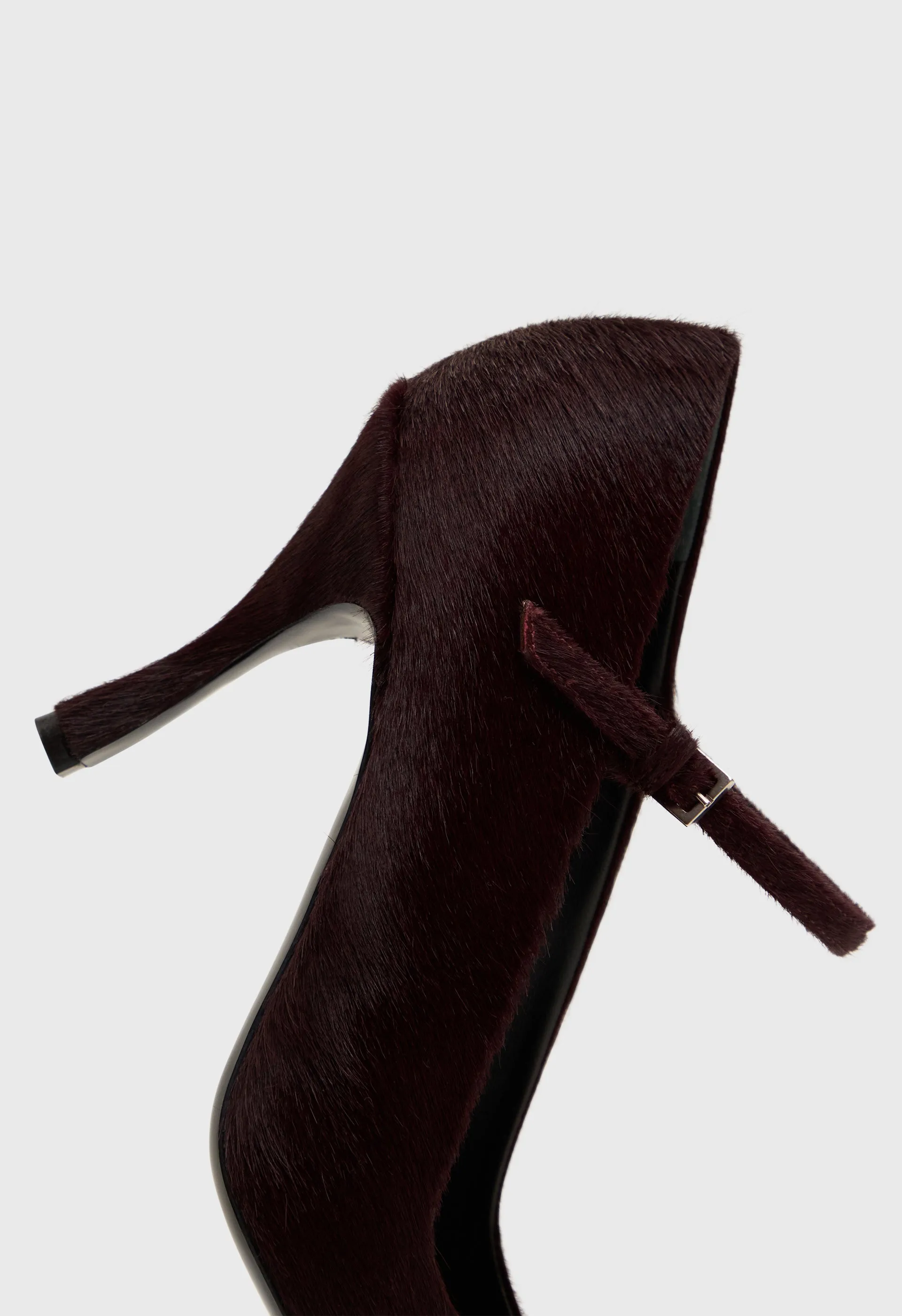 KABEL Pony-effect leather pumps sold by Loulou De Saison product image thumbnail 5