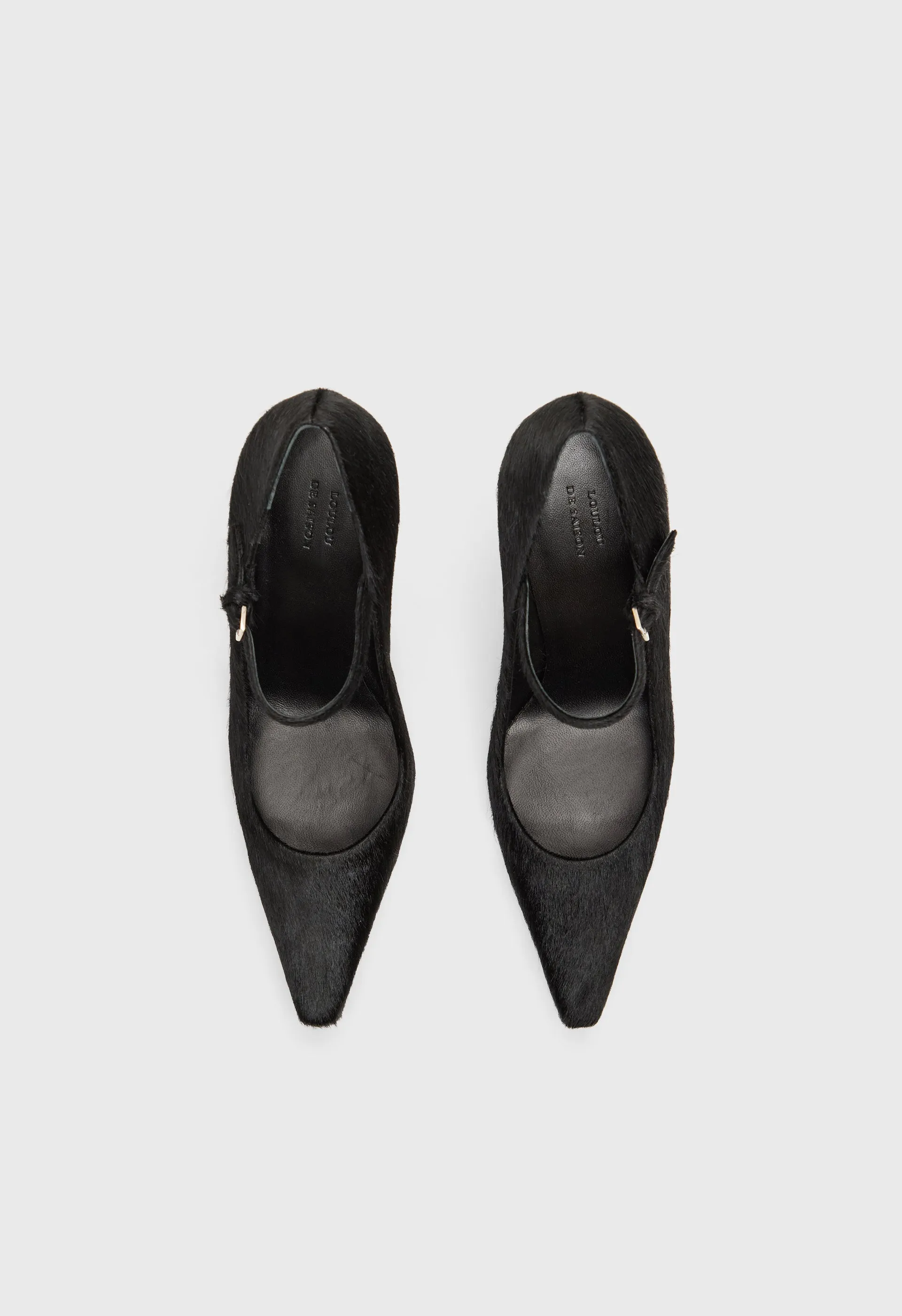 KABEL Pony-effect leather pumps sold by Loulou De Saison product image thumbnail 4