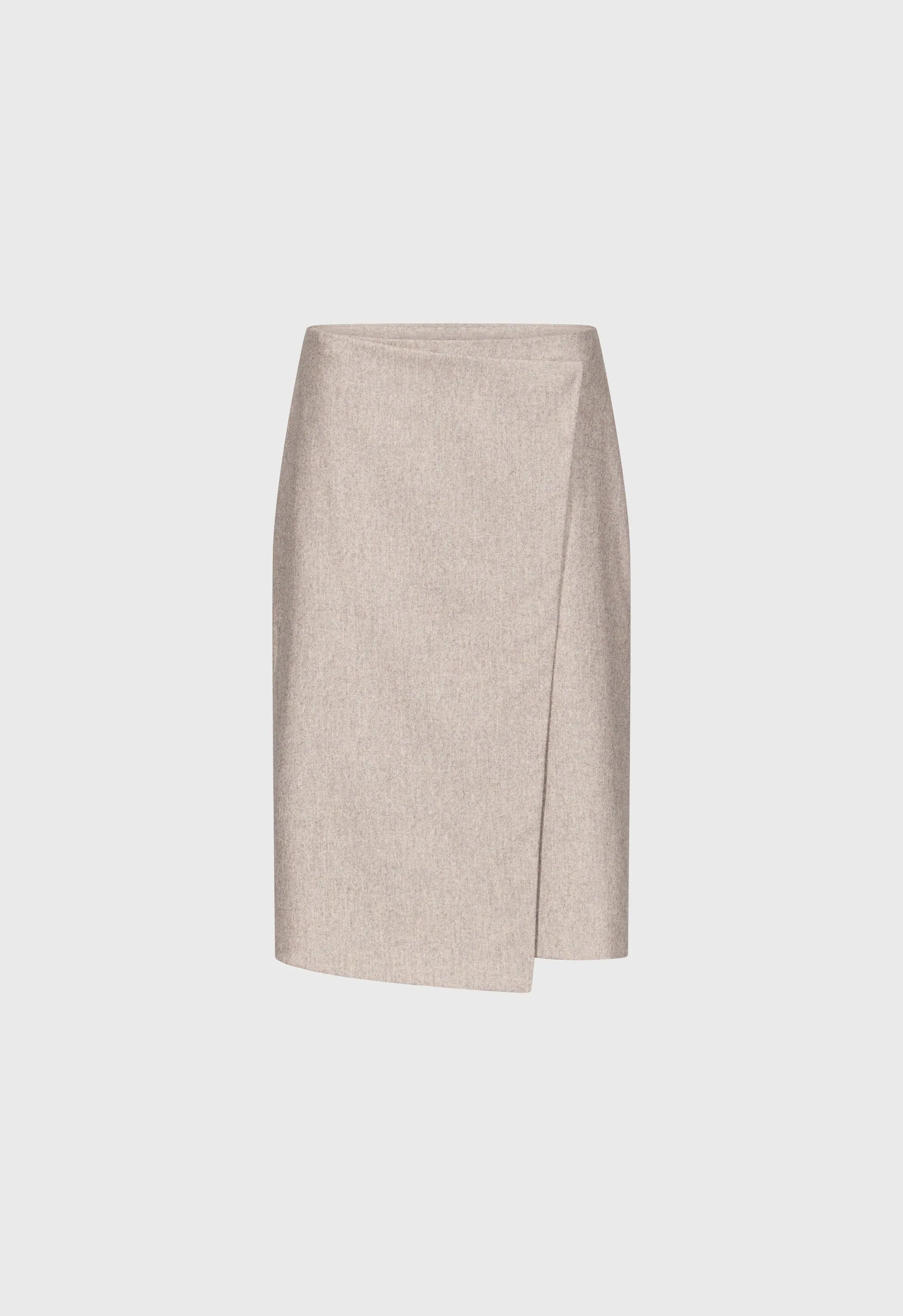 JIL Flannel wrap skirt sold by Loulou De Saison product image thumbnail 2