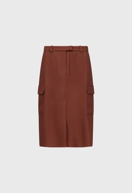 JASPER Cargo pockets skirt made by Loulou De Saison