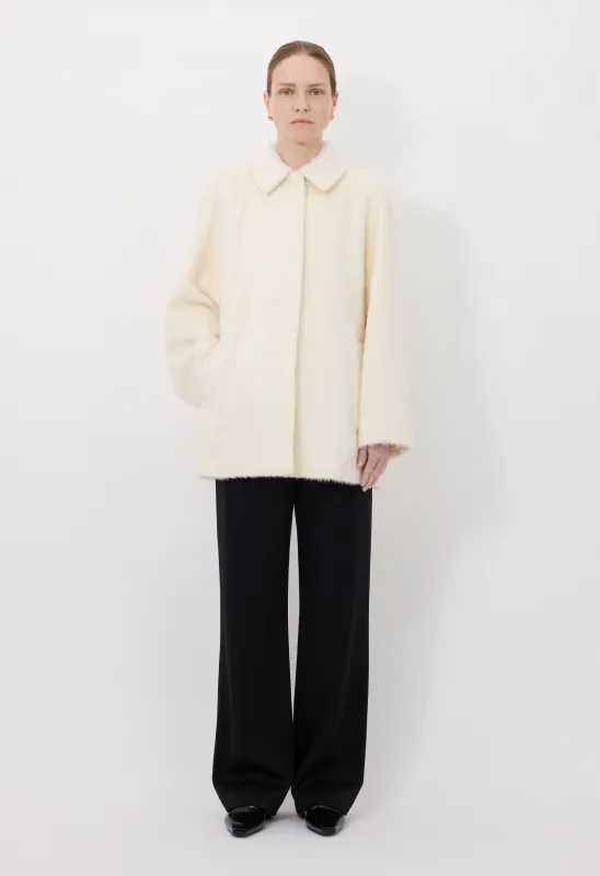 JAKOB Alpaca short coat made by Loulou De Saison