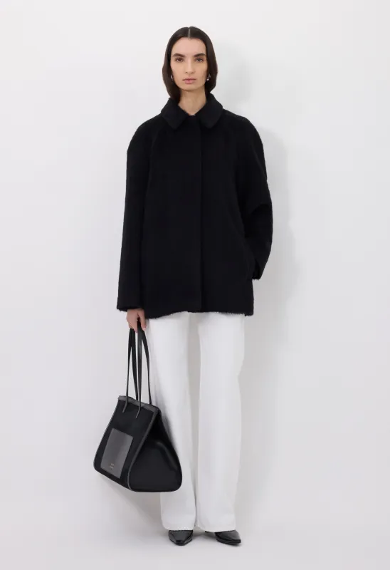 JAKOB Alpaca short coat made by Loulou De Saison