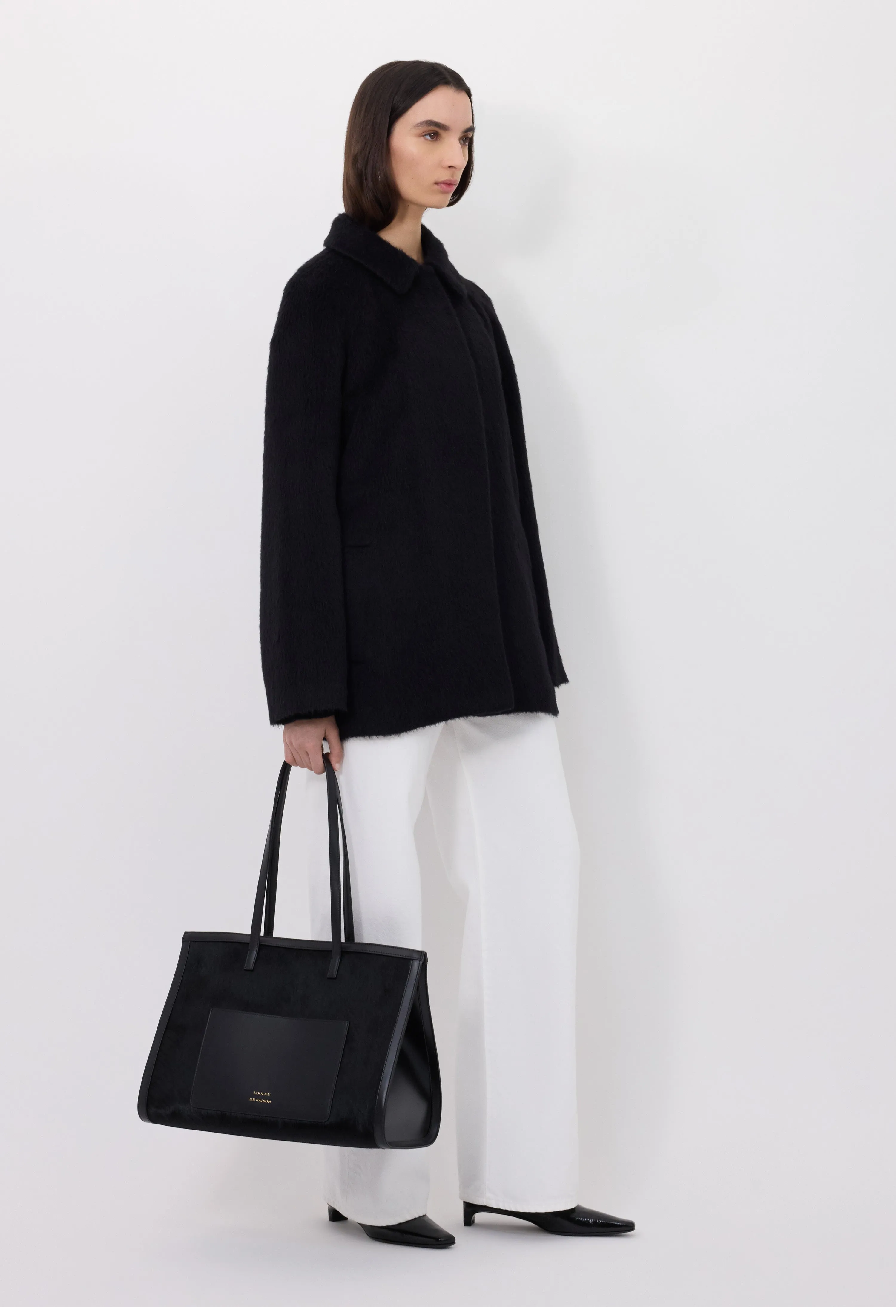 JAKOB Alpaca short coat sold by Loulou De Saison product image thumbnail 3