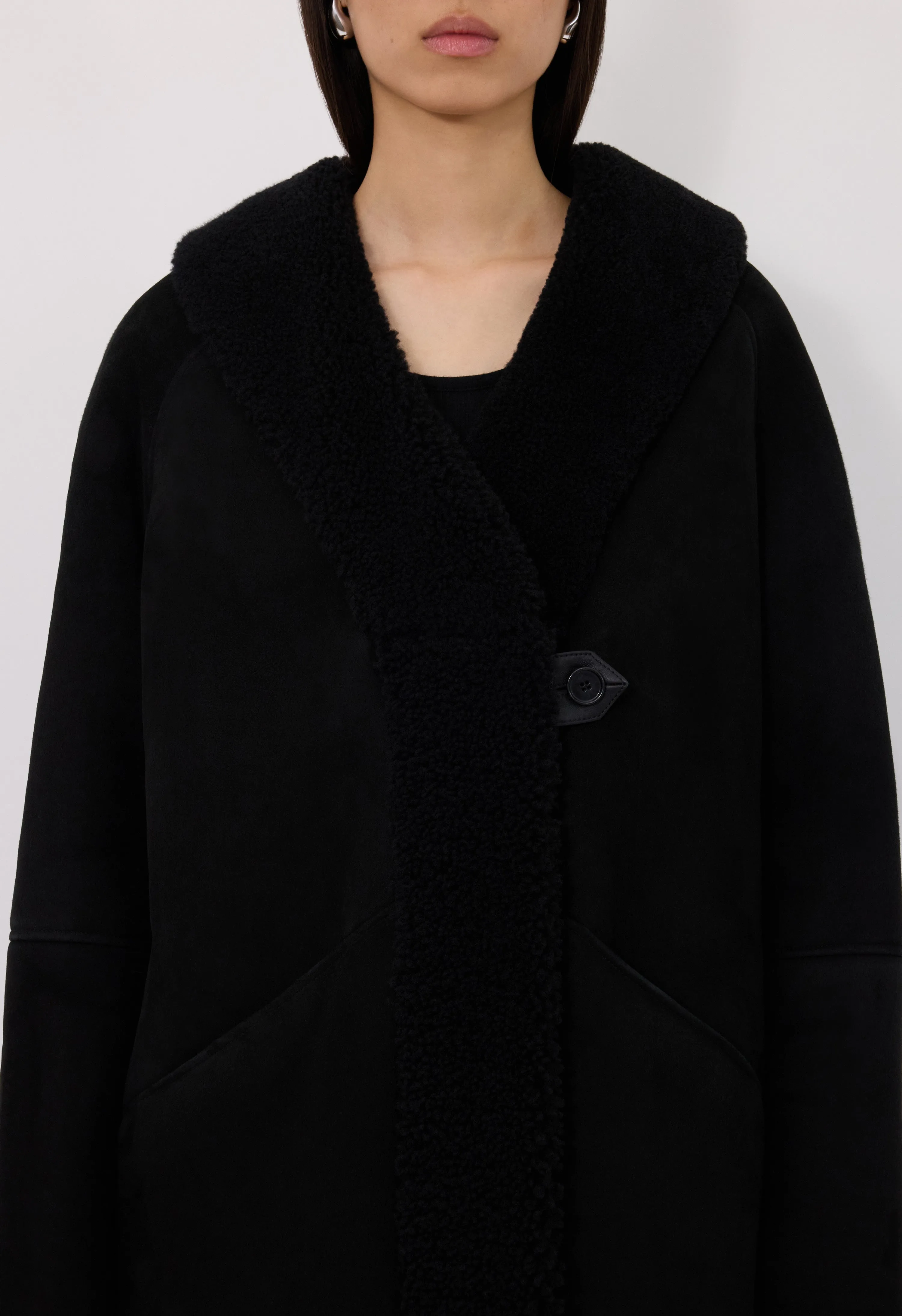 ISAK Shearling coat sold by Loulou De Saison product image thumbnail 4
