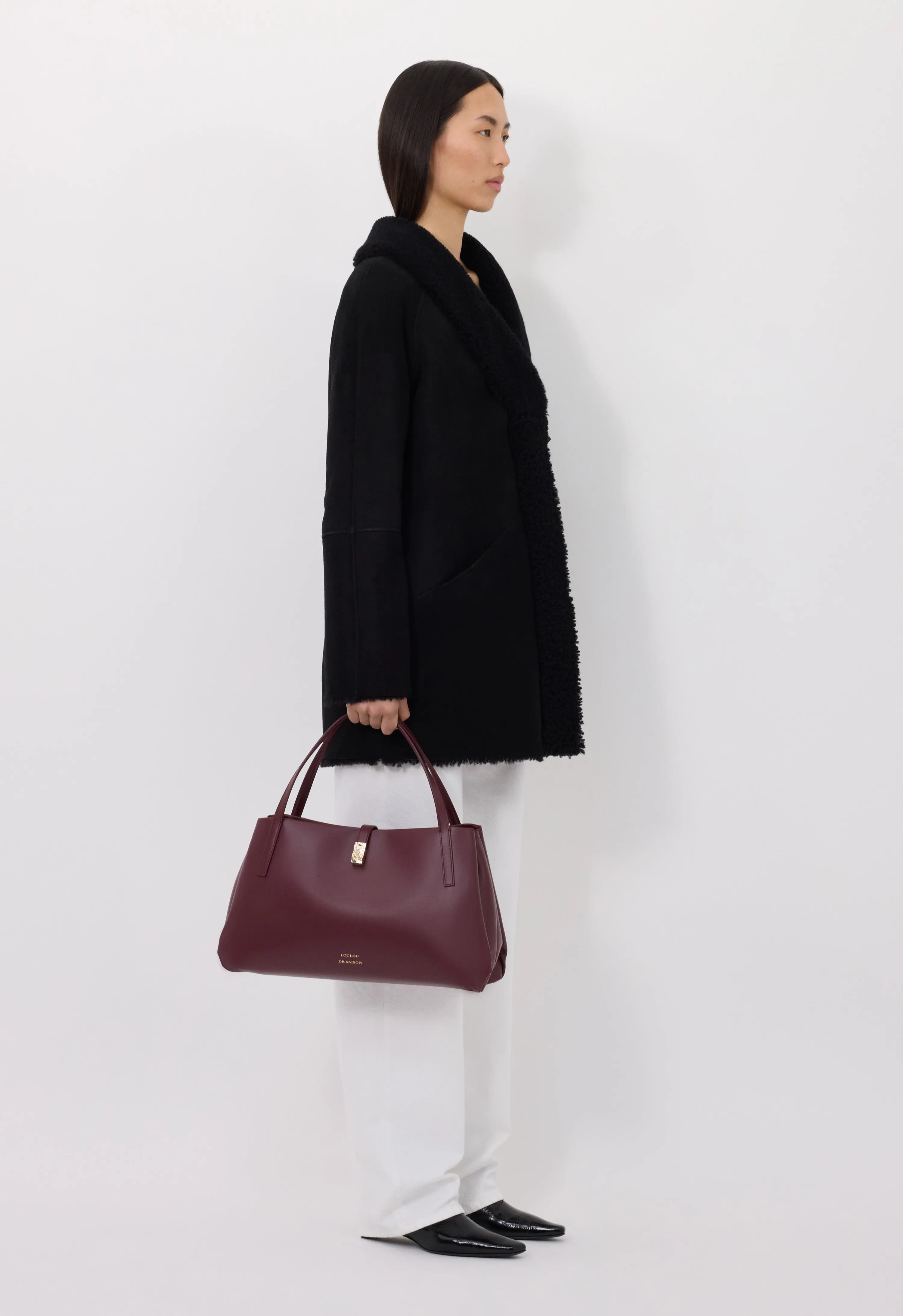 ISAK Shearling coat sold by Loulou De Saison product image thumbnail 3