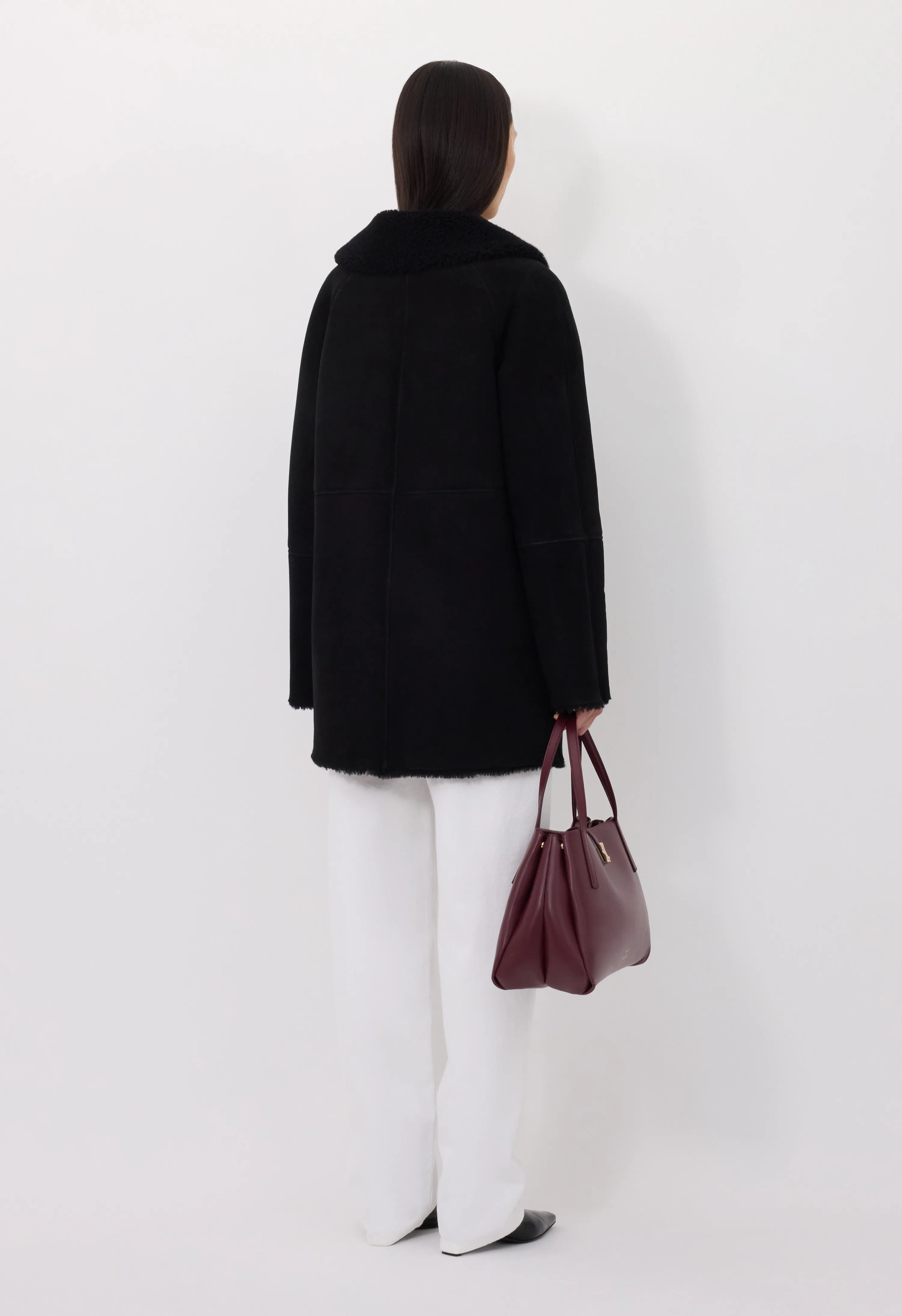 ISAK Shearling coat sold by Loulou De Saison product image thumbnail 5