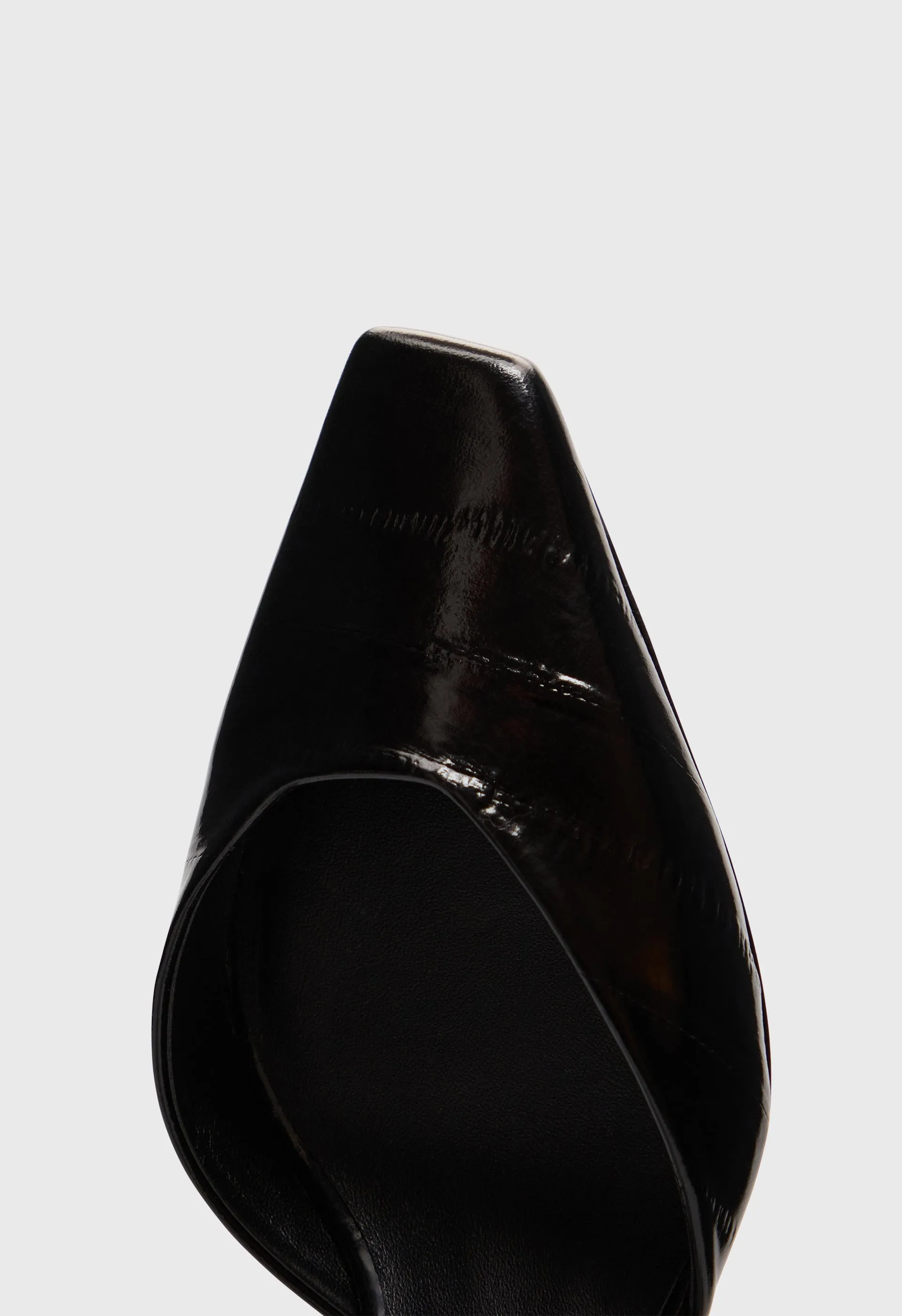HYDE Eel-effect leather slingback shoes sold by Loulou De Saison product image thumbnail 5