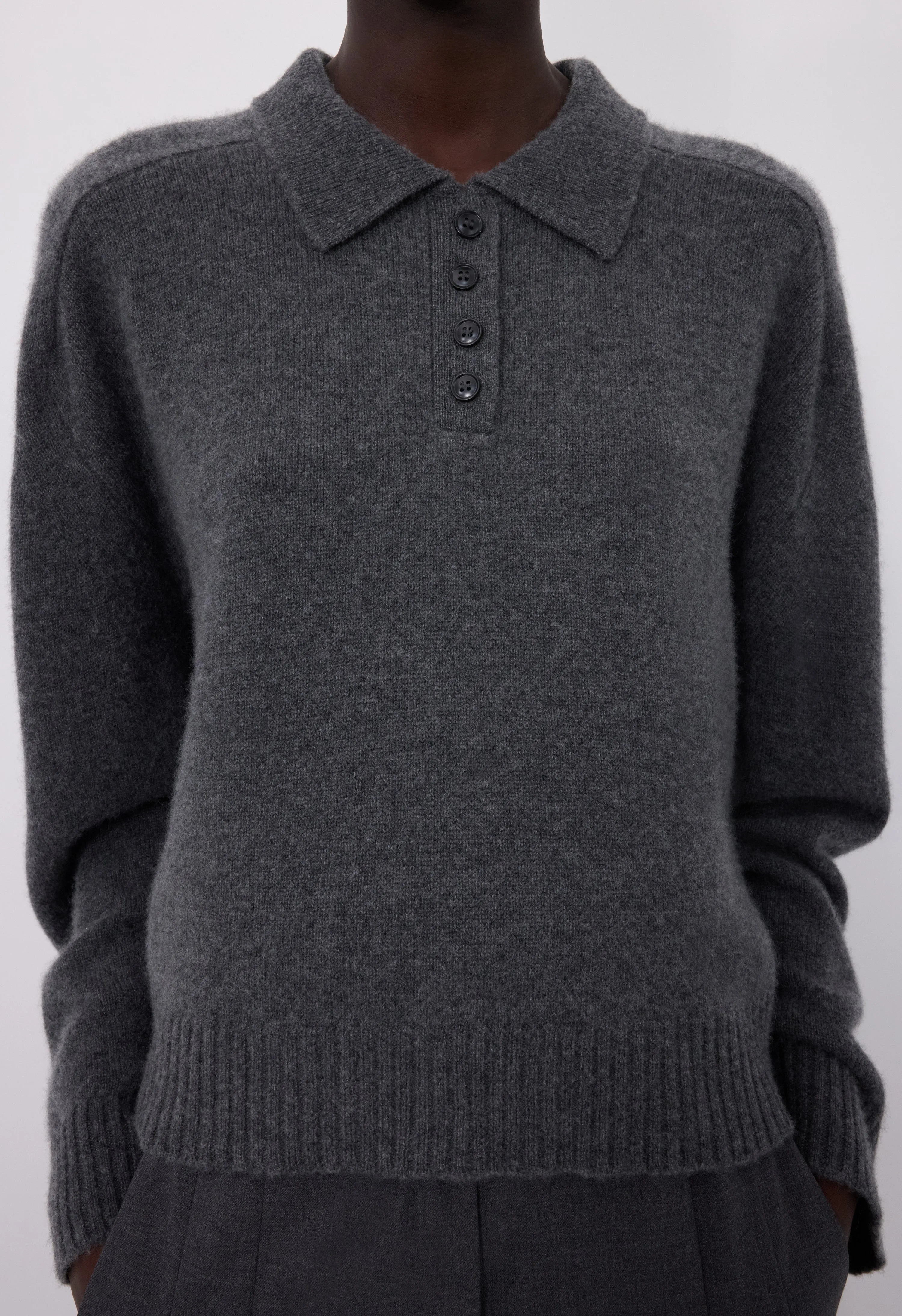 HOMERE LDS Cashmere polo sold by Loulou De Saison product image thumbnail 4