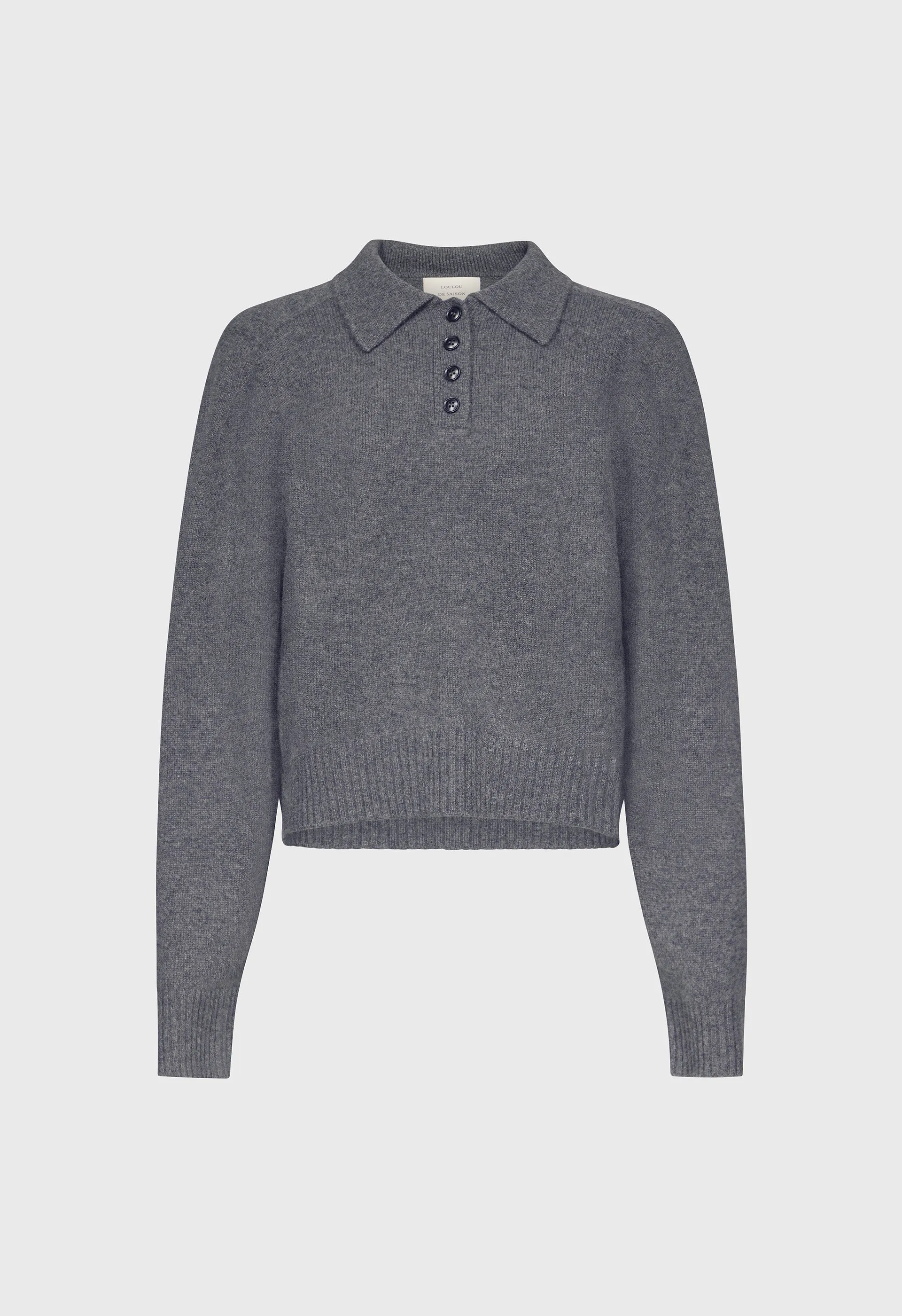HOMERE LDS Cashmere polo sold by Loulou De Saison product image thumbnail 2