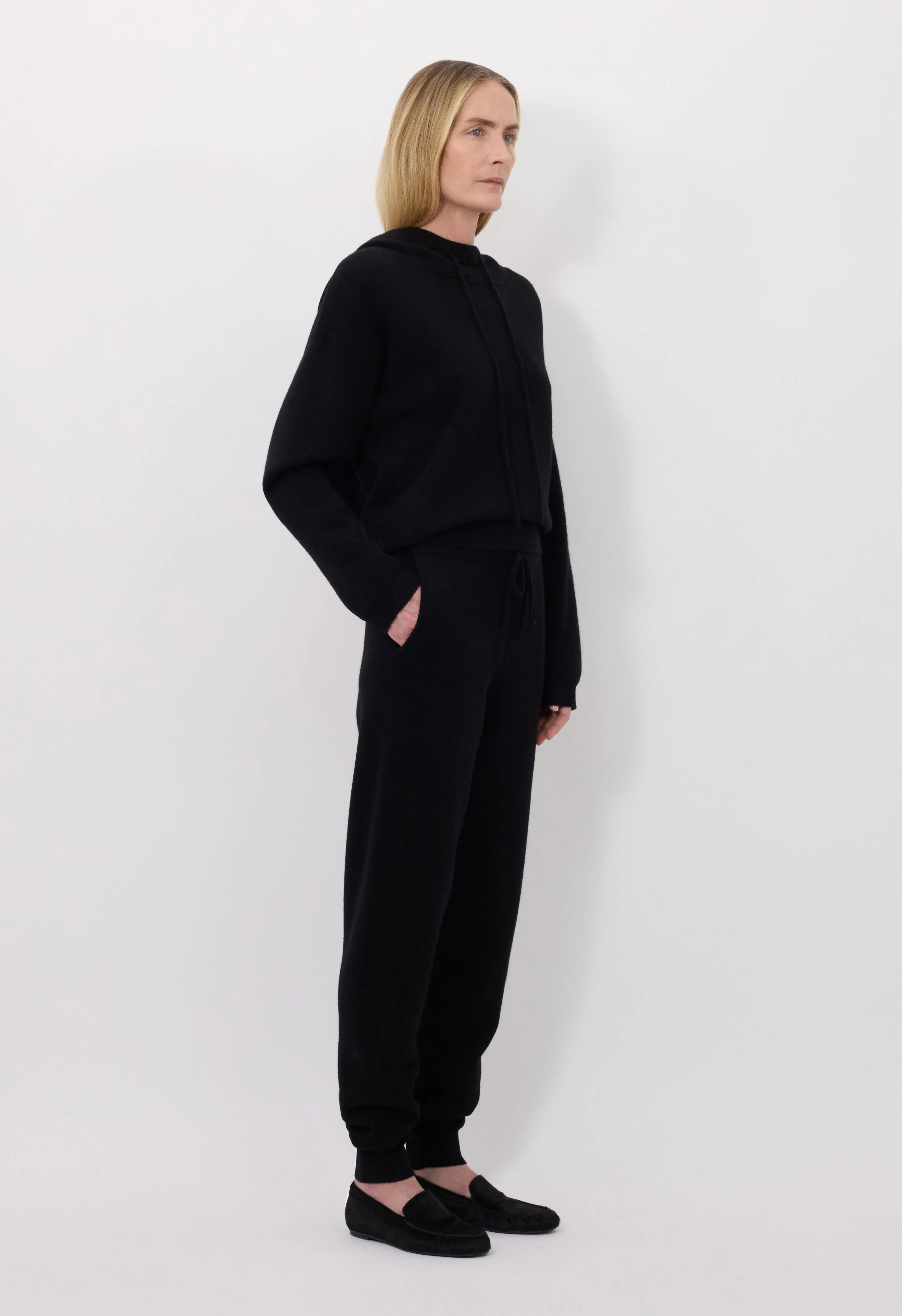 HESPERO LDS Cashmere French terry joggers sold by Loulou De Saison product image thumbnail 3